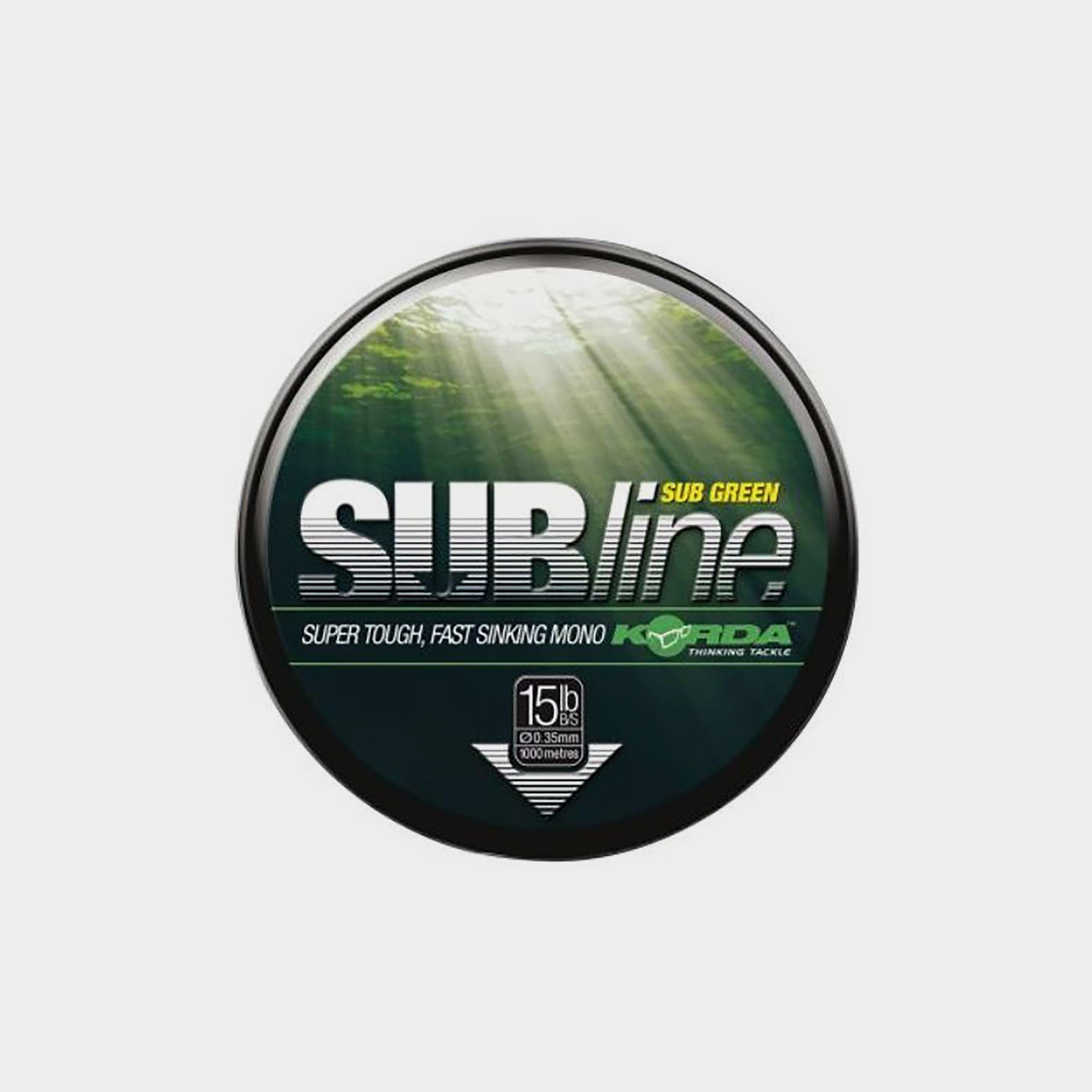 Image of Korda Subline Carp Monofilament 15Lb Grn