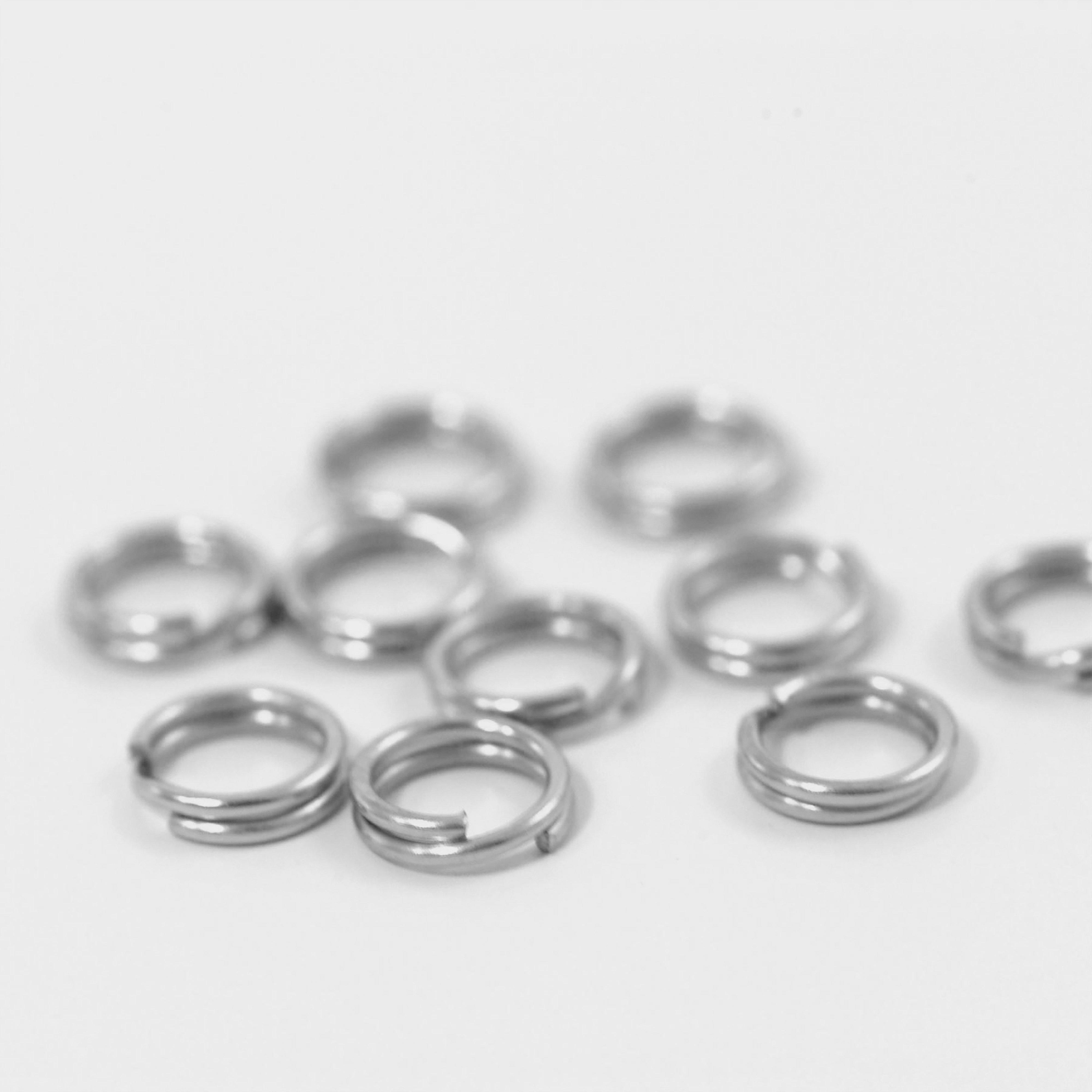 Image of TRONIX Split Ring (Size 18), Silver