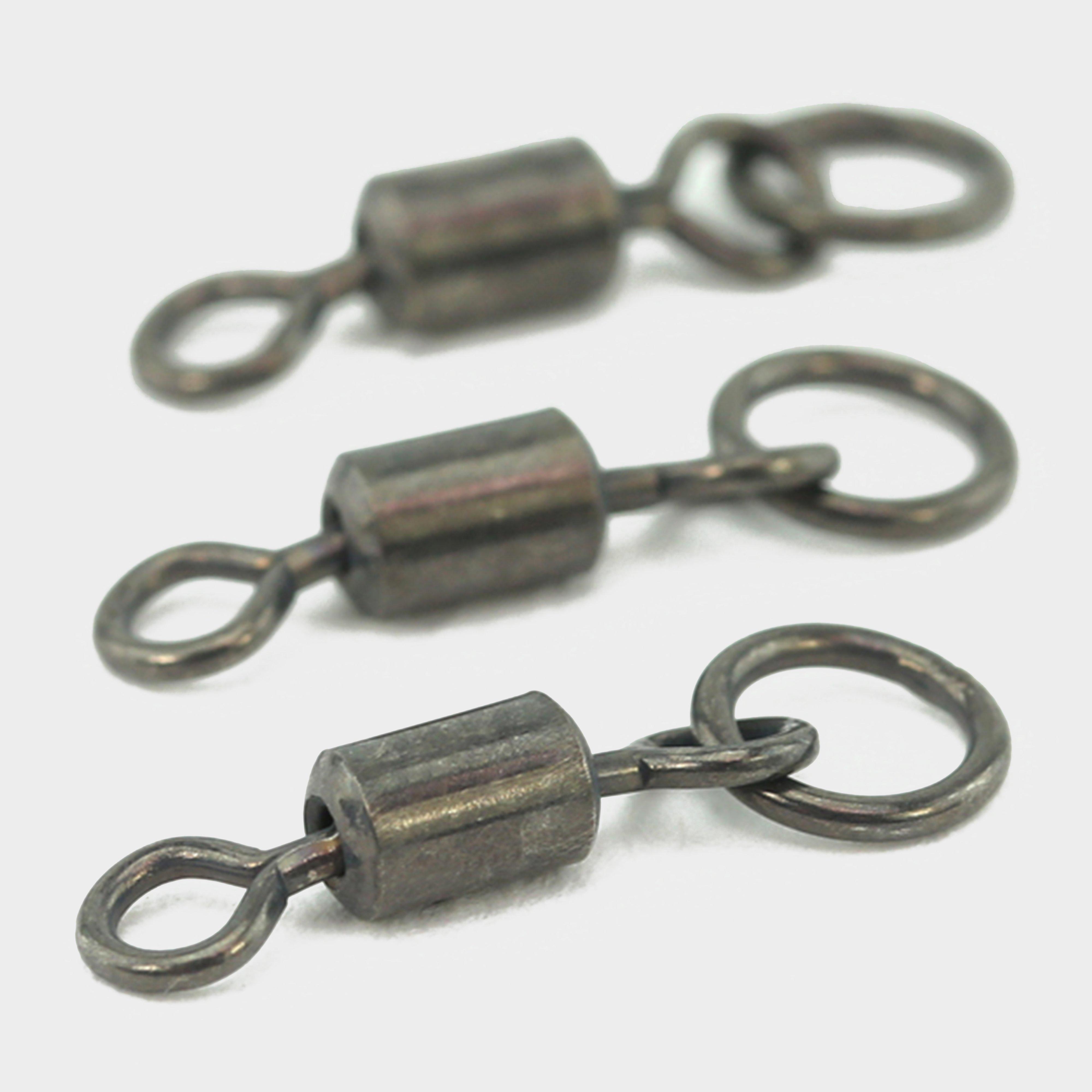Image of THINKING ANGLER Ptfe Size 8 Ring Swivels, Silver