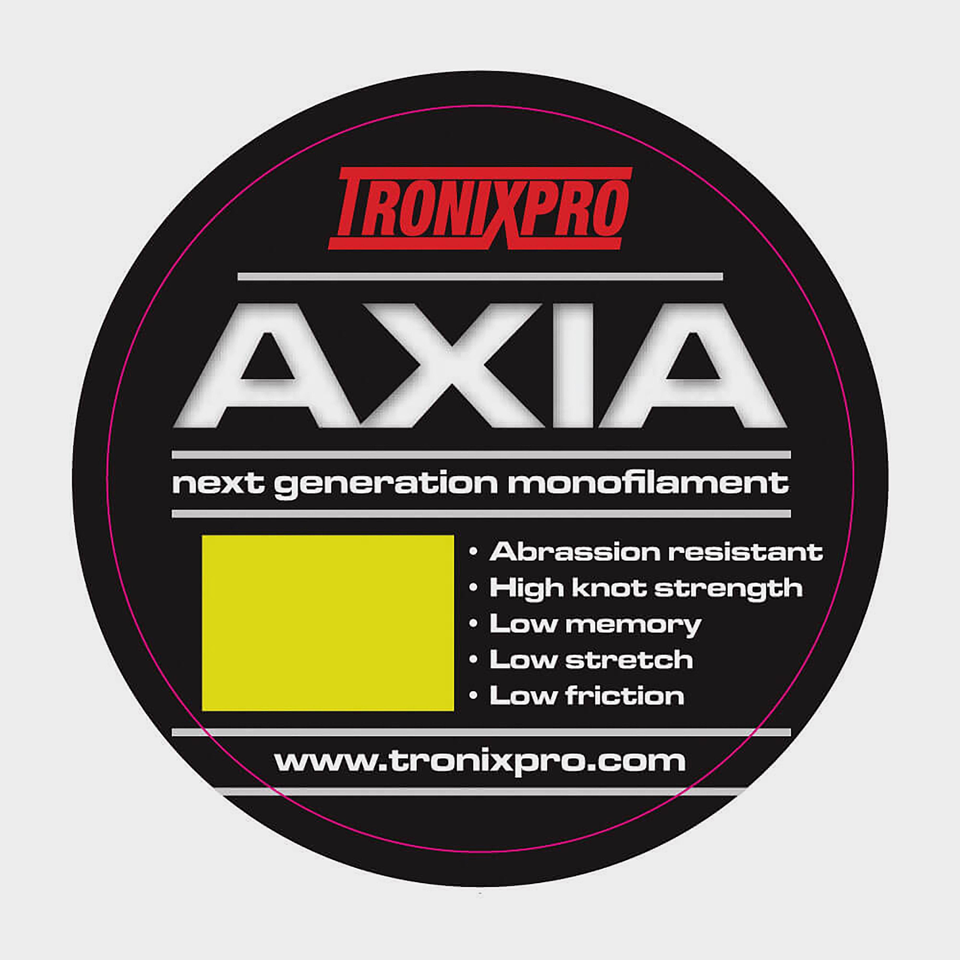 Image of TRONIX Axia Monofilament in Hi Vis Yellow (25lb), Yellow