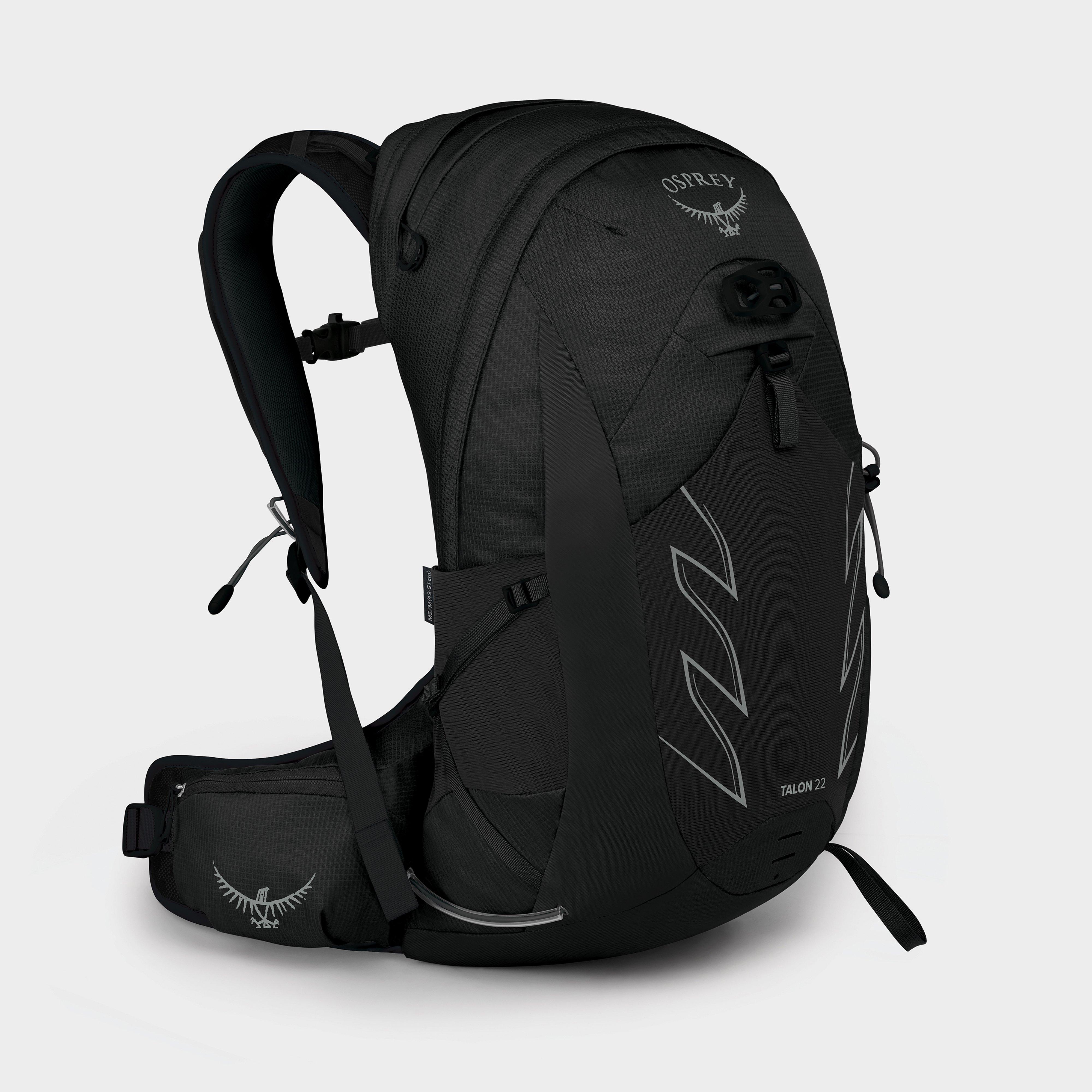  Osprey Talon 22 Daypack (S/M), Black