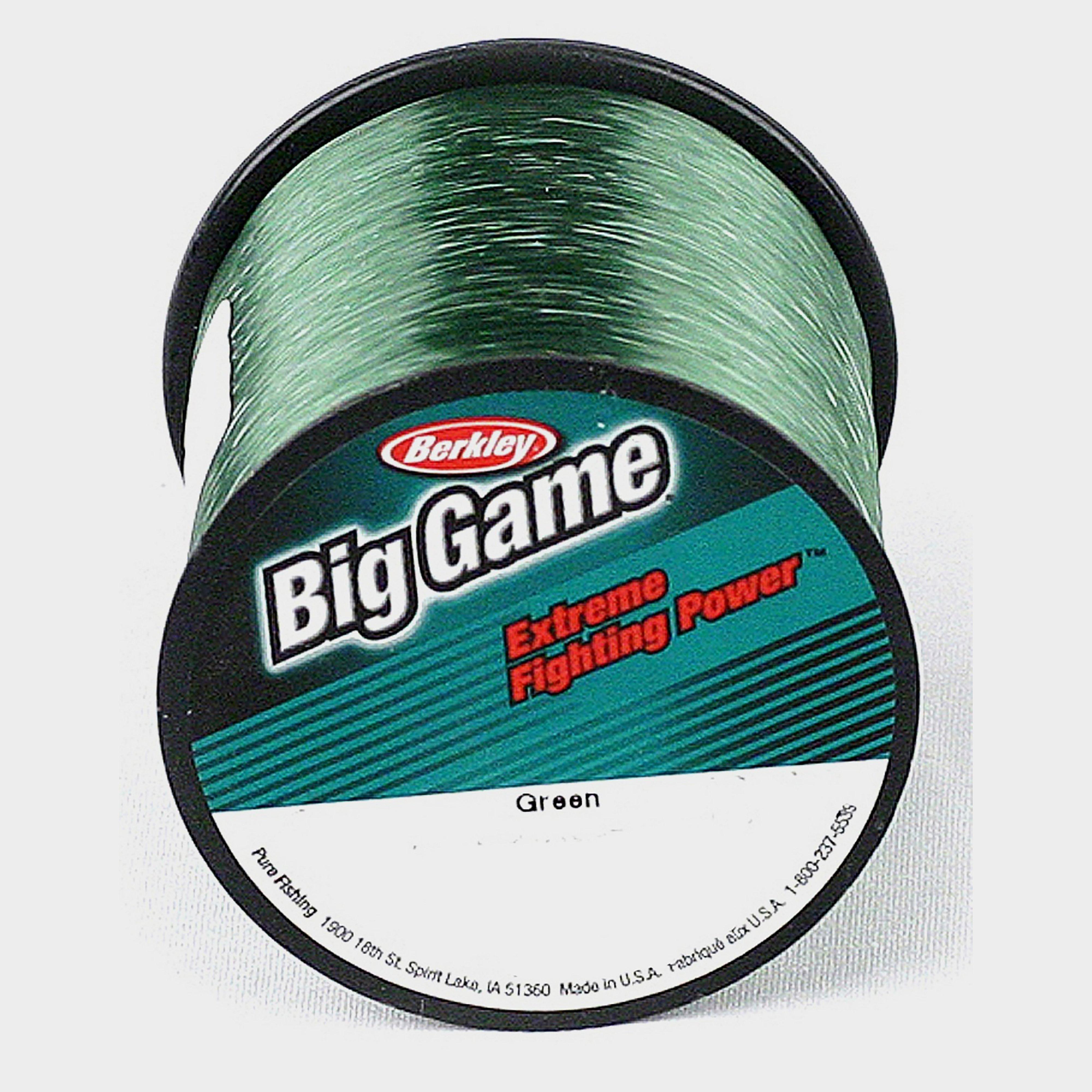 Image of Berkley Big Game Bulk Spool 20lb Green, Green