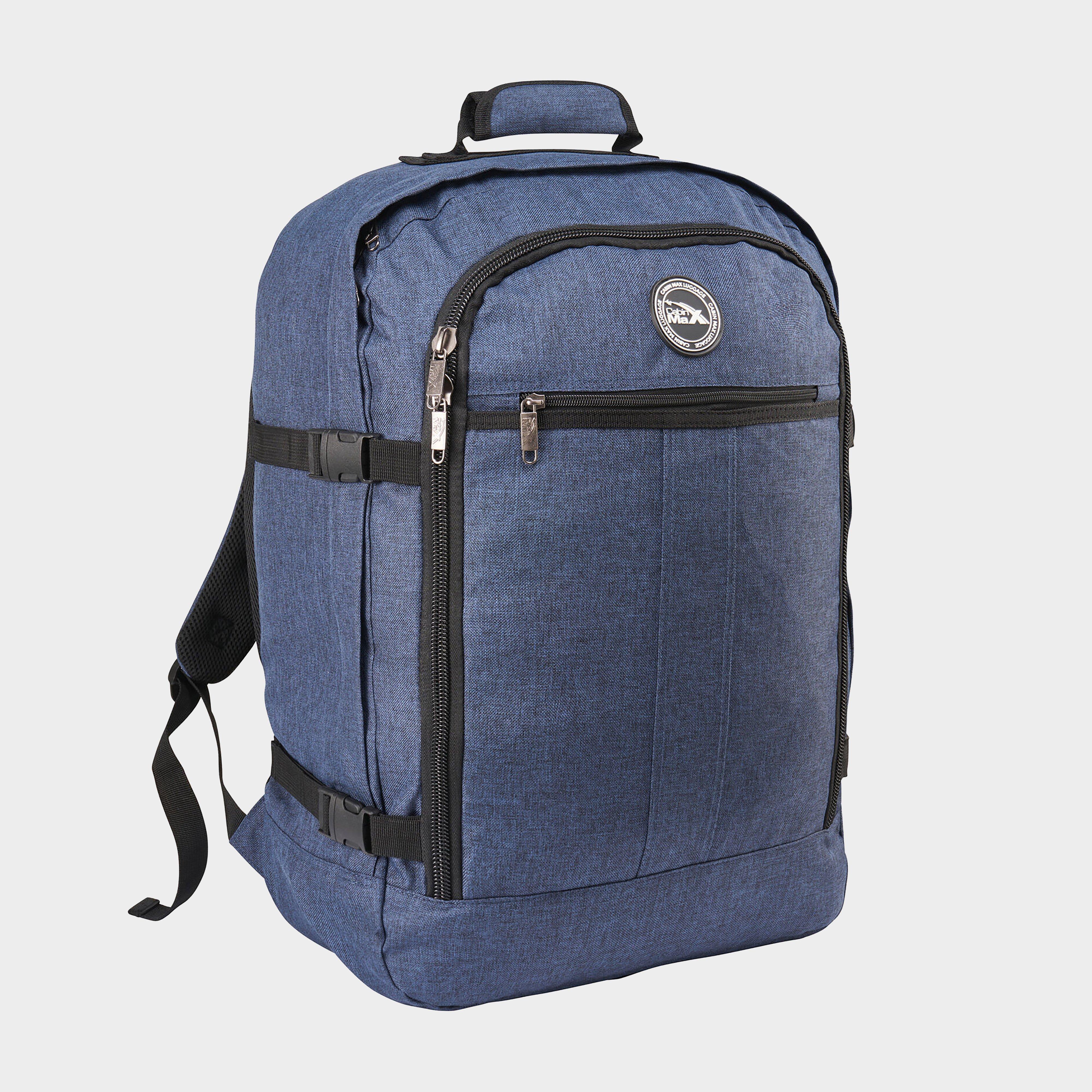 Image of Cabin Max Metz 44l RPET Cabin Backpack - 55x40x20 Cm, Blue