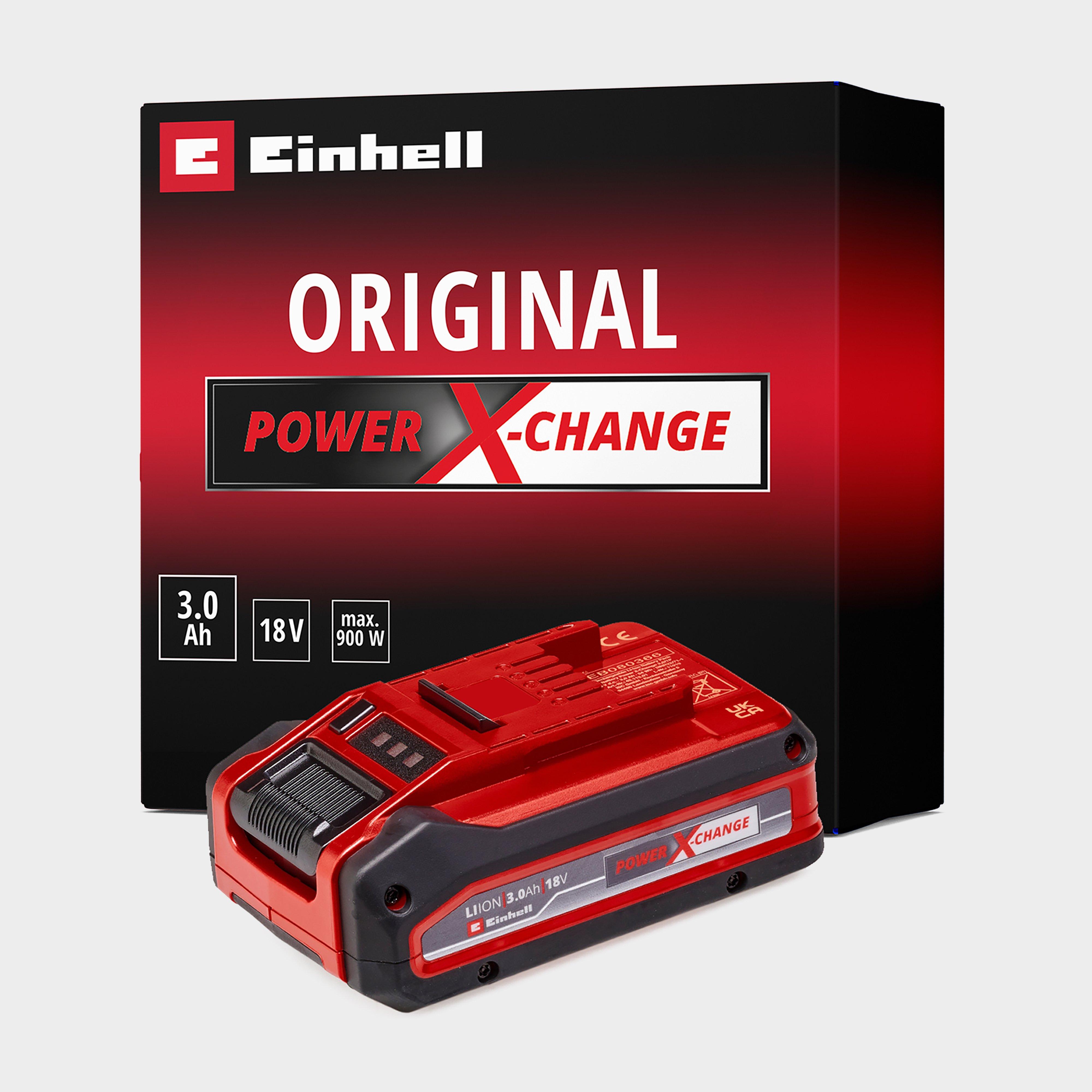 Image of Einhell PXC 3.0ah Slim Battery For All Power X-change 18v, Red