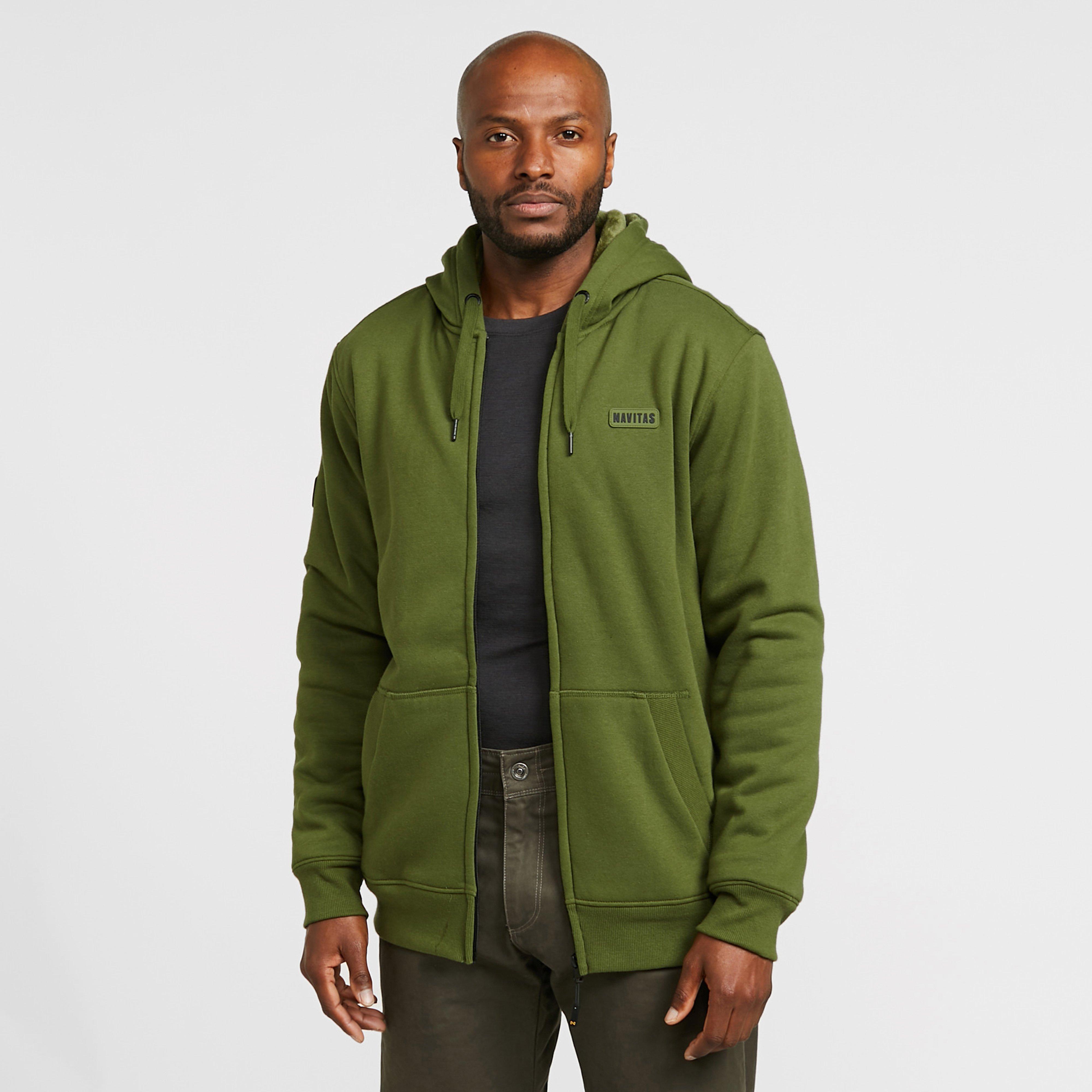  Navitas NVTS Sherpa Zip Hoody Green M, Green