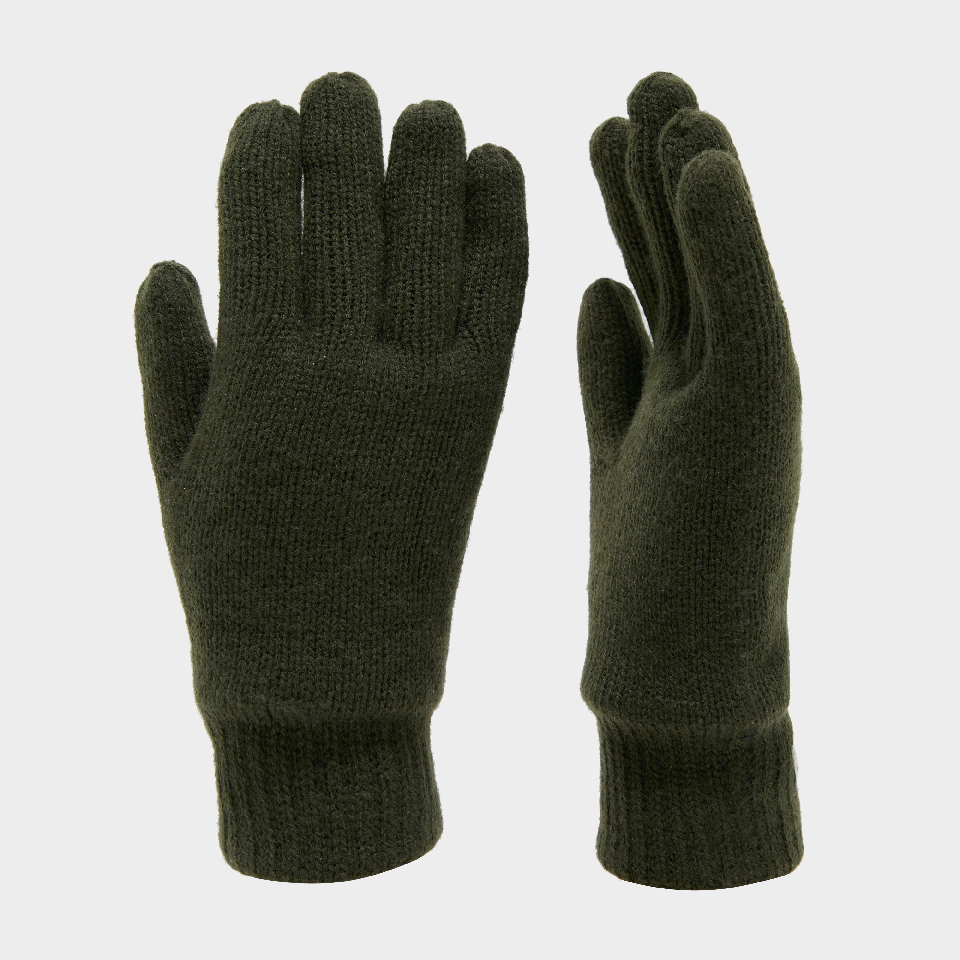 Image of Peter Storm Peter Storm Unisex Thinsulate Knit Fleece Gloves, Green