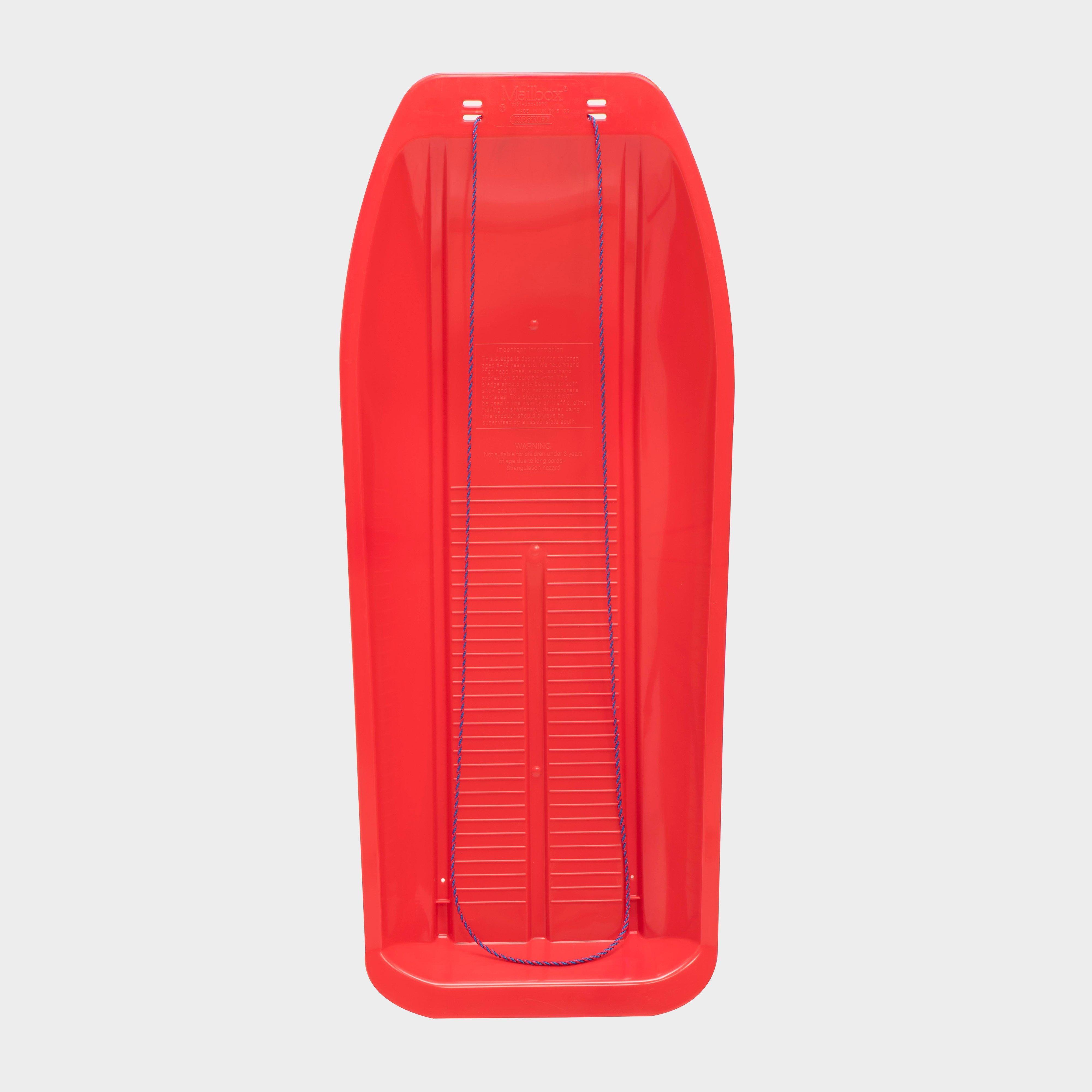 Image of MAILBOX Snow Sledge, Red