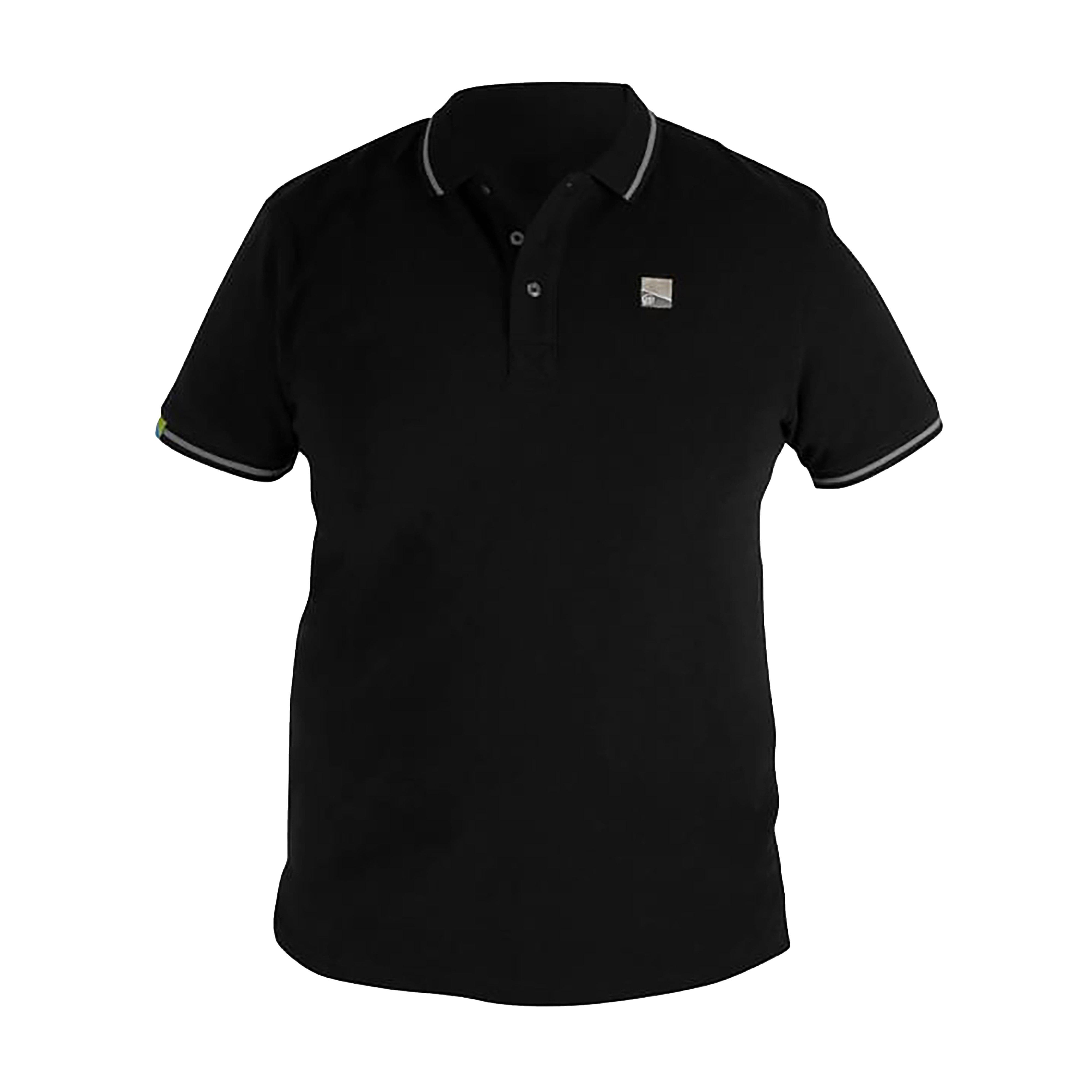 Image of PRESTON INNOVATION Black Polo (Medium)