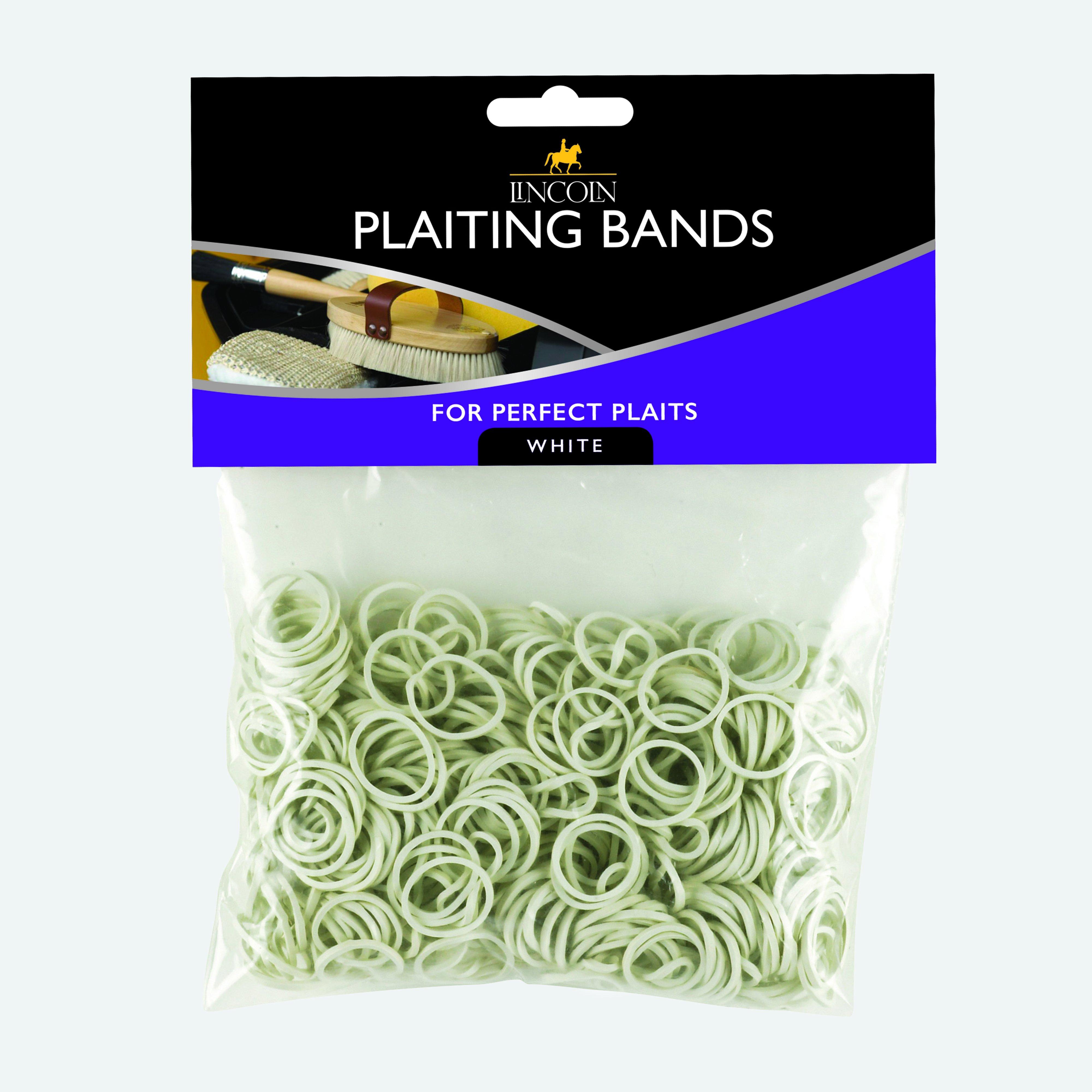 Image of Lincoln Plaiting Bands, White