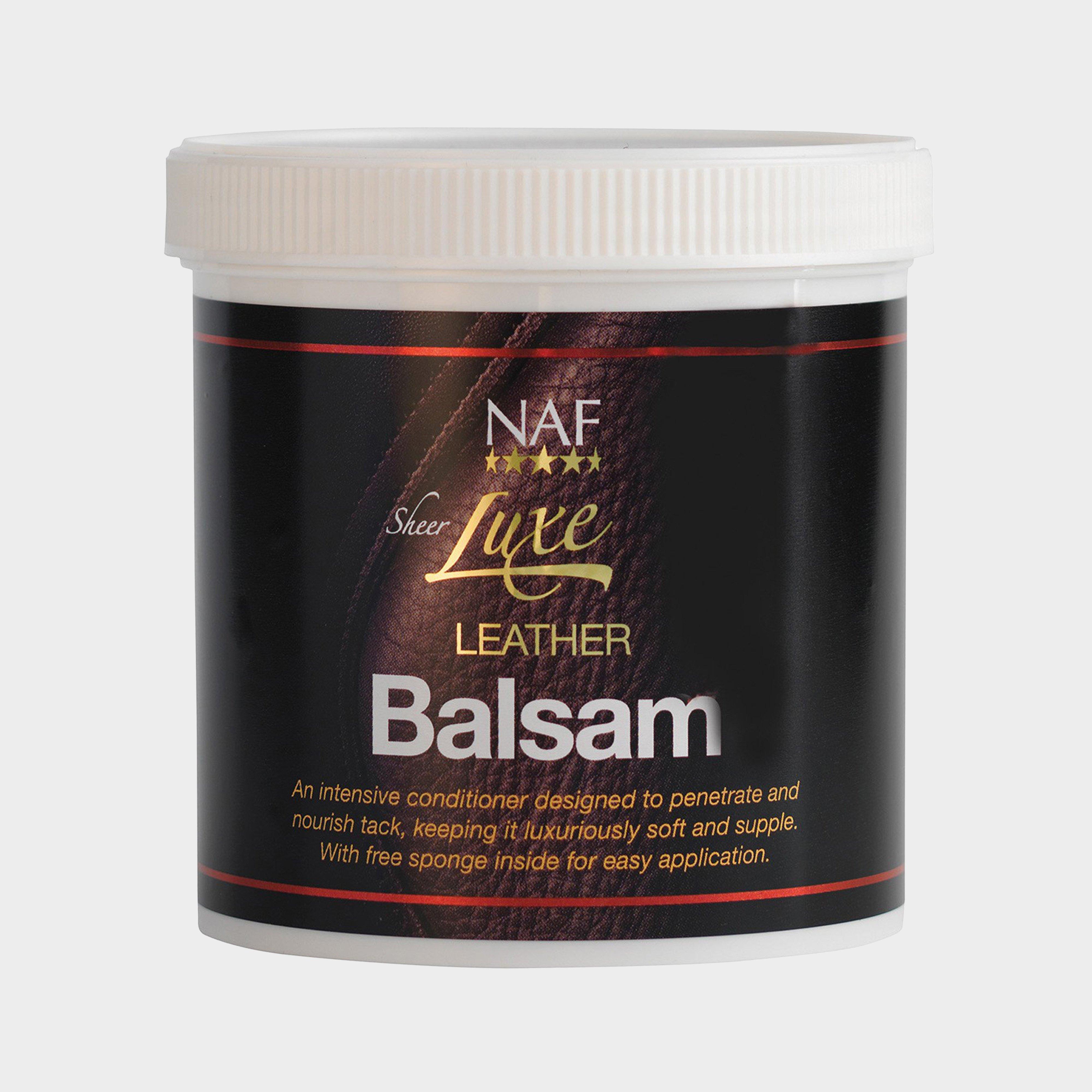 Image of NAF Sheer Luxe Leather Balsam, Brown