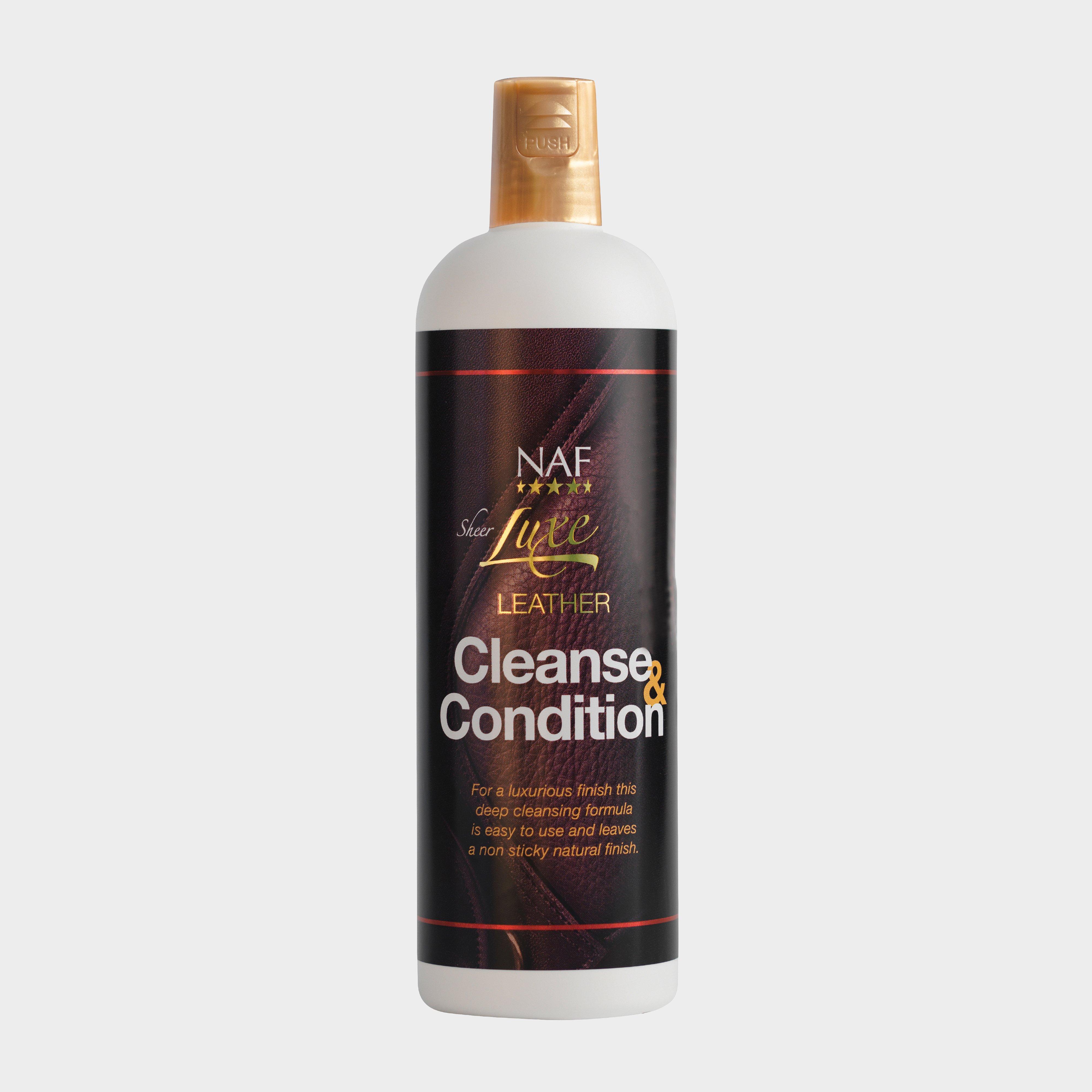 Image of NAF Sheer Luxe Leather Cleanse & Condition, White