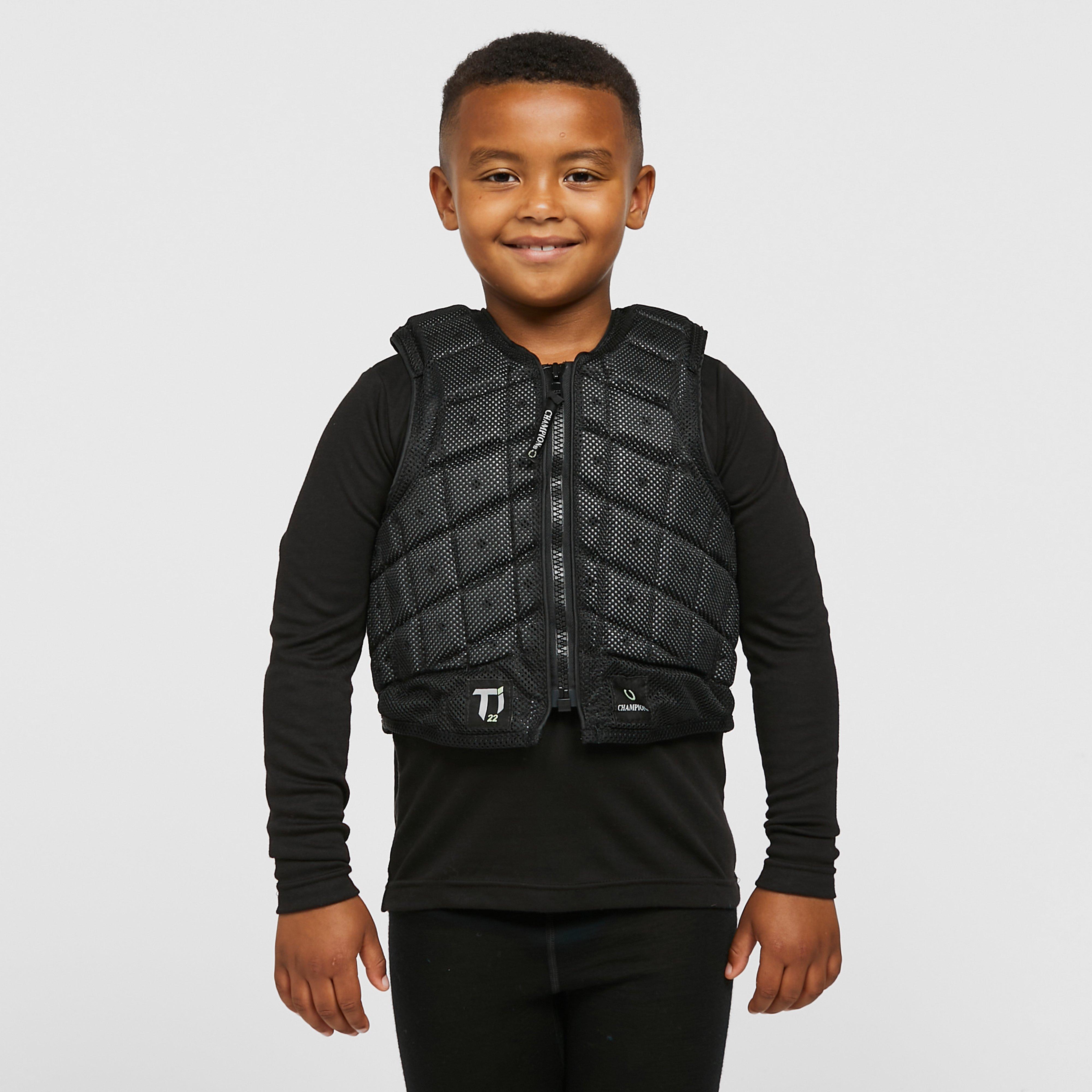 Image of Champion Junior Ti22 Body Protector, Black