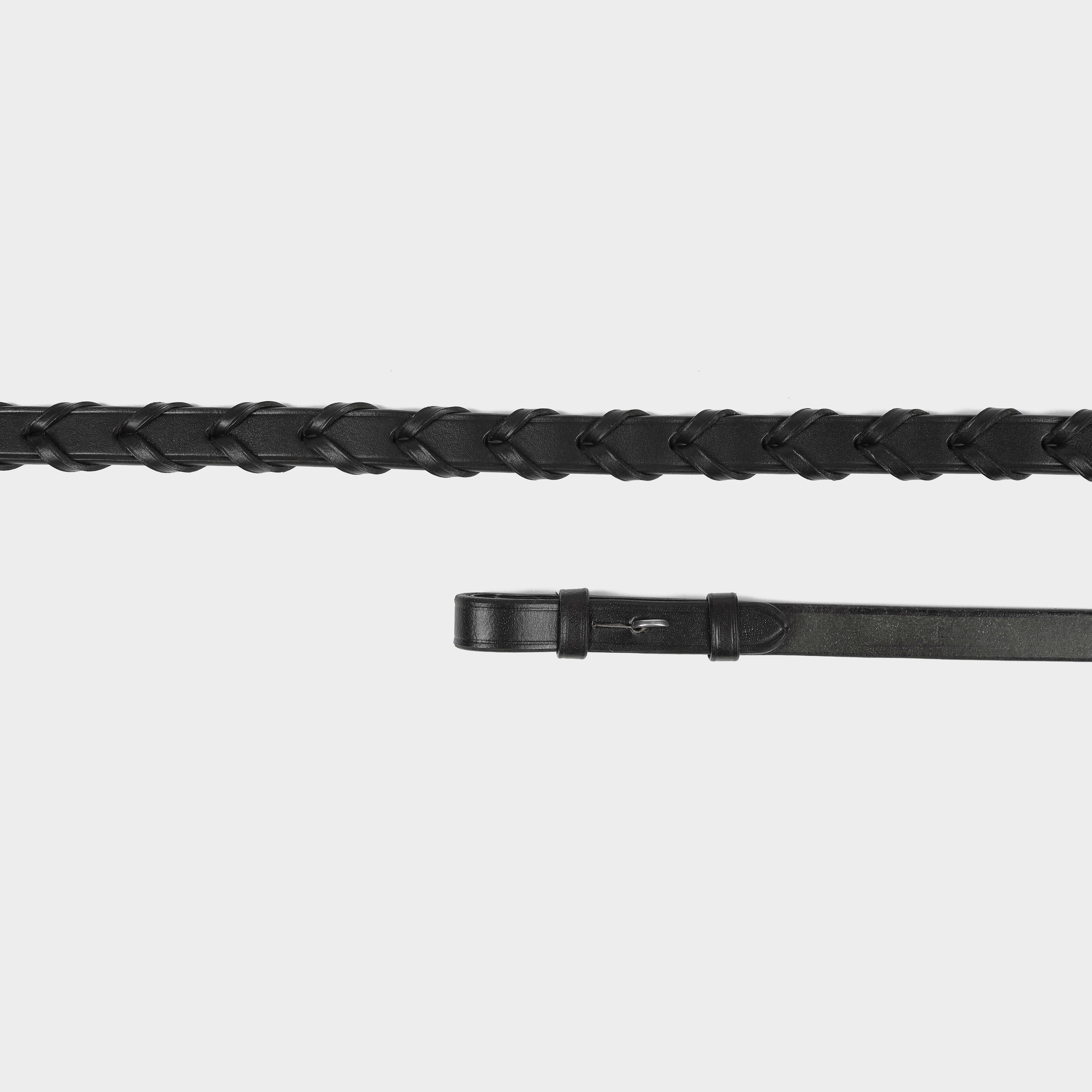 Image of Velociti Laced Reins, Black