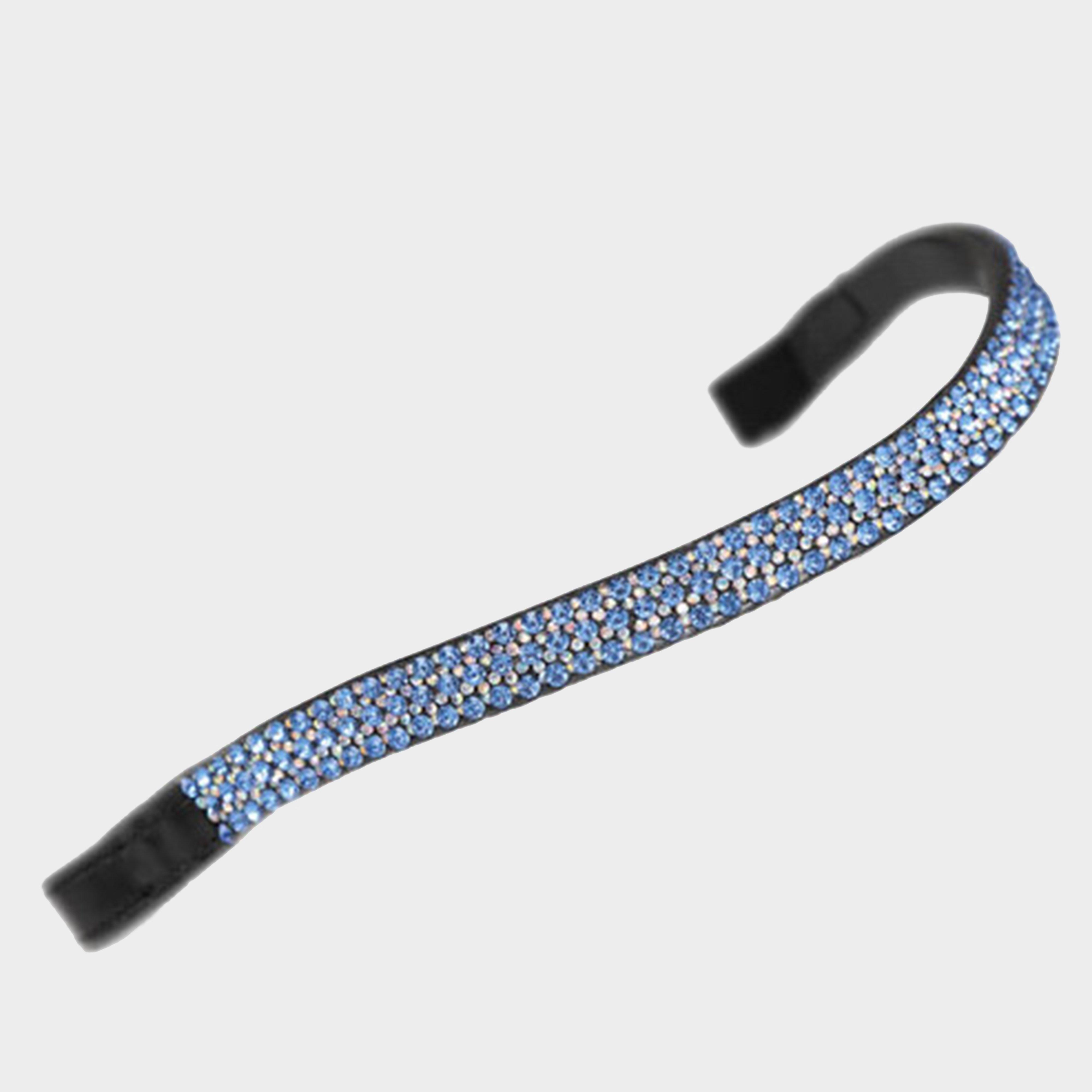 Image of Velociti Wide Diamante Browband Black, Black