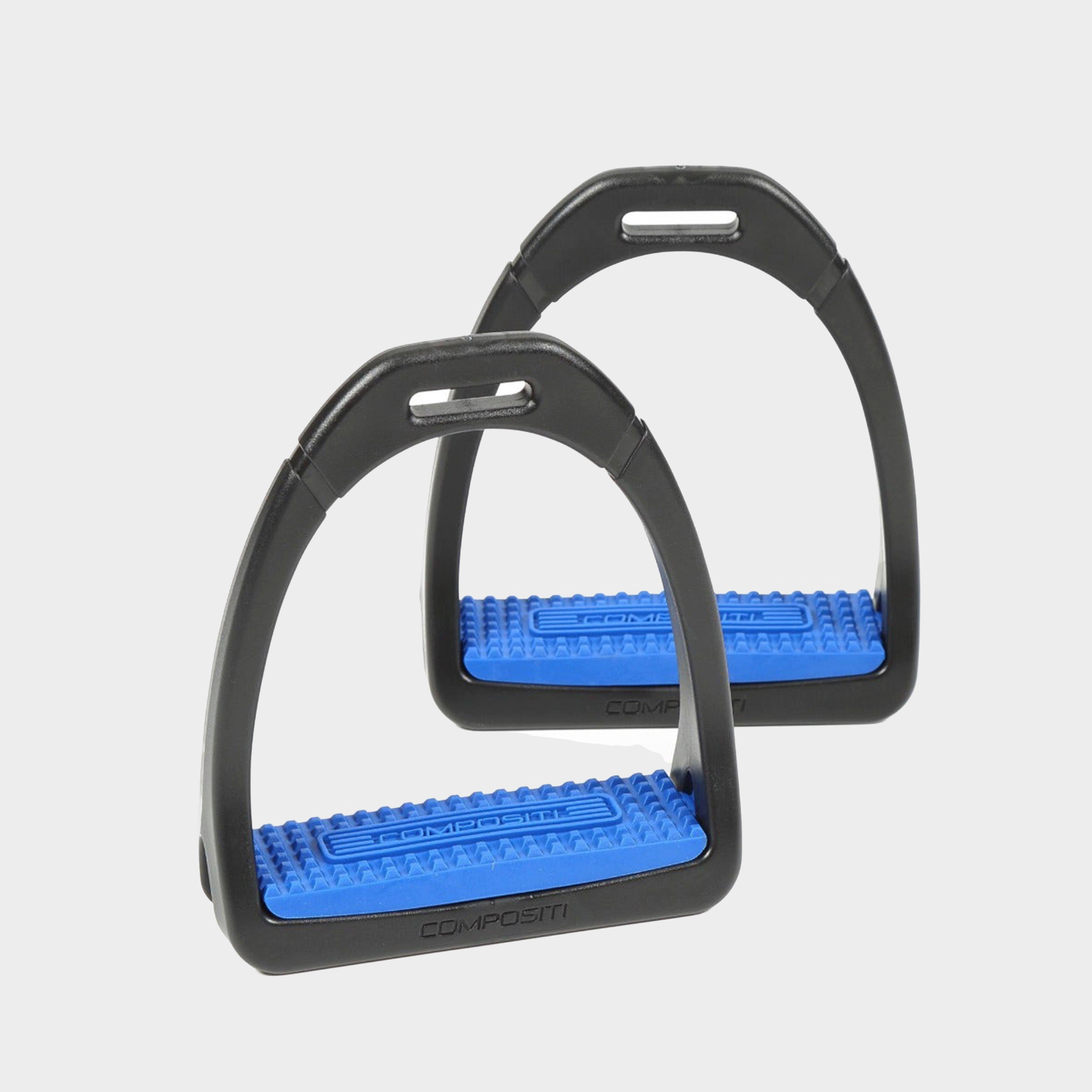 Image of COMPOSITI Compositi Premium Profile Stirrups, Blue