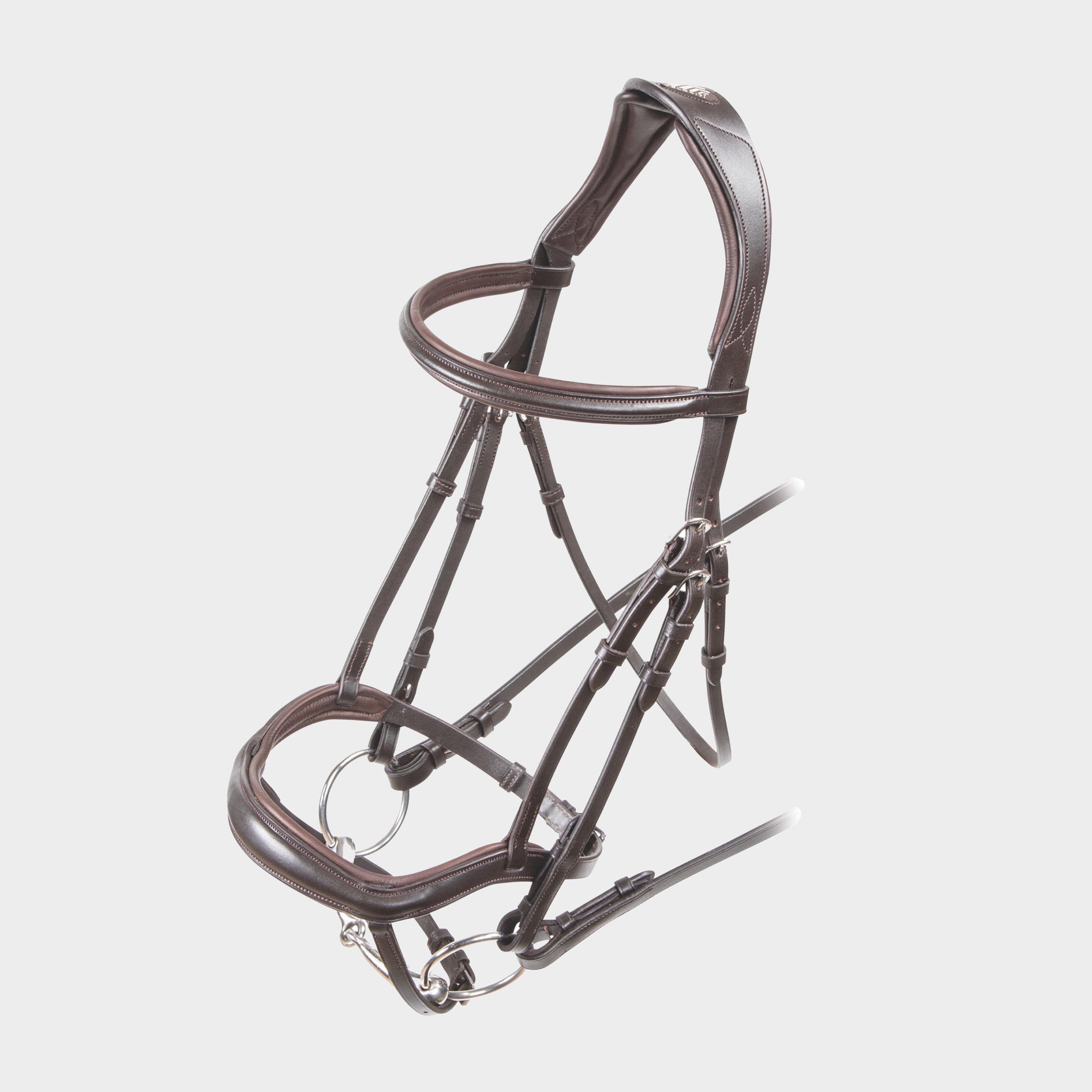 Image of Velociti Velociti Ergonomic Flash Bridle Havana, Brown