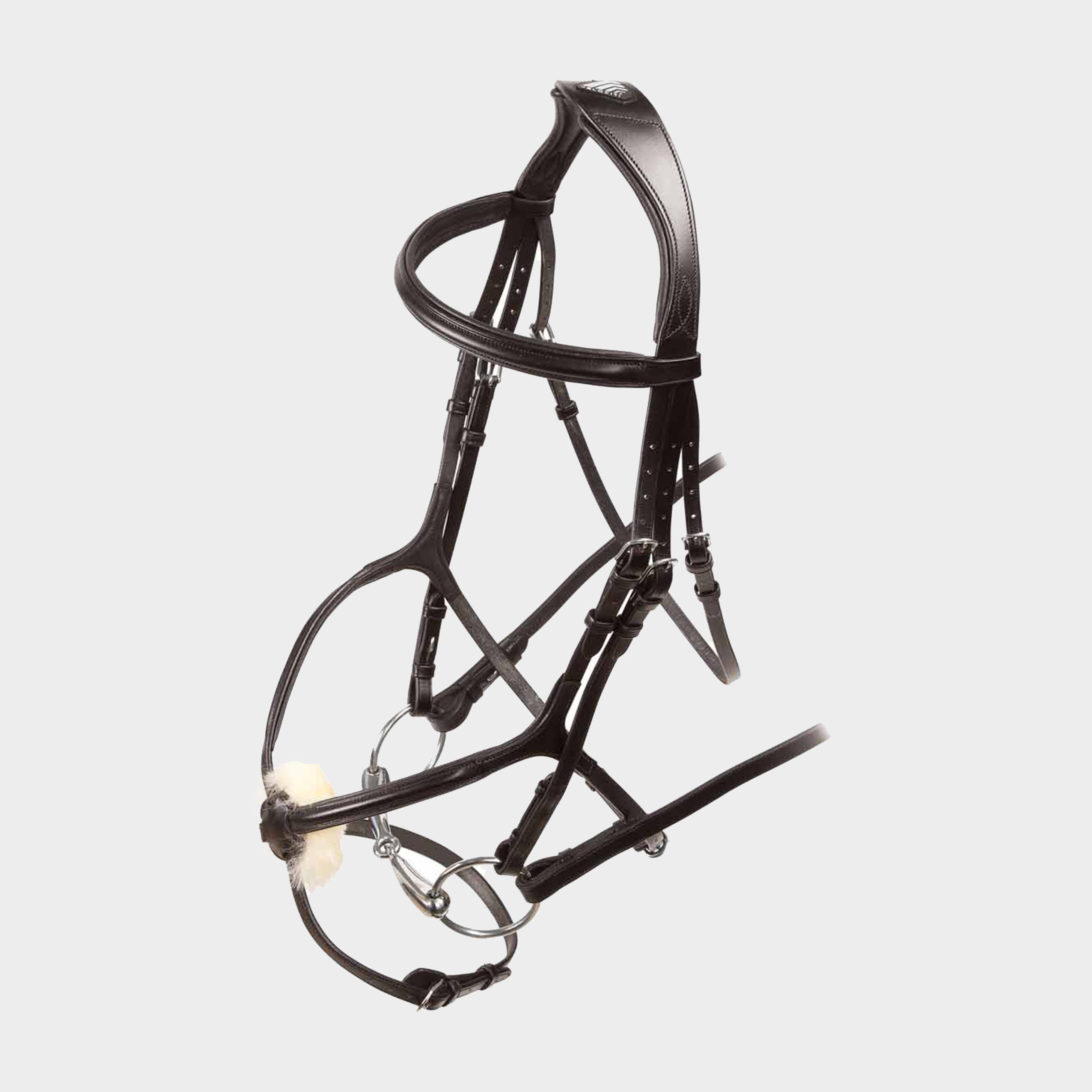 Image of Velociti Velociti Grackle Bridle Havana, Brown
