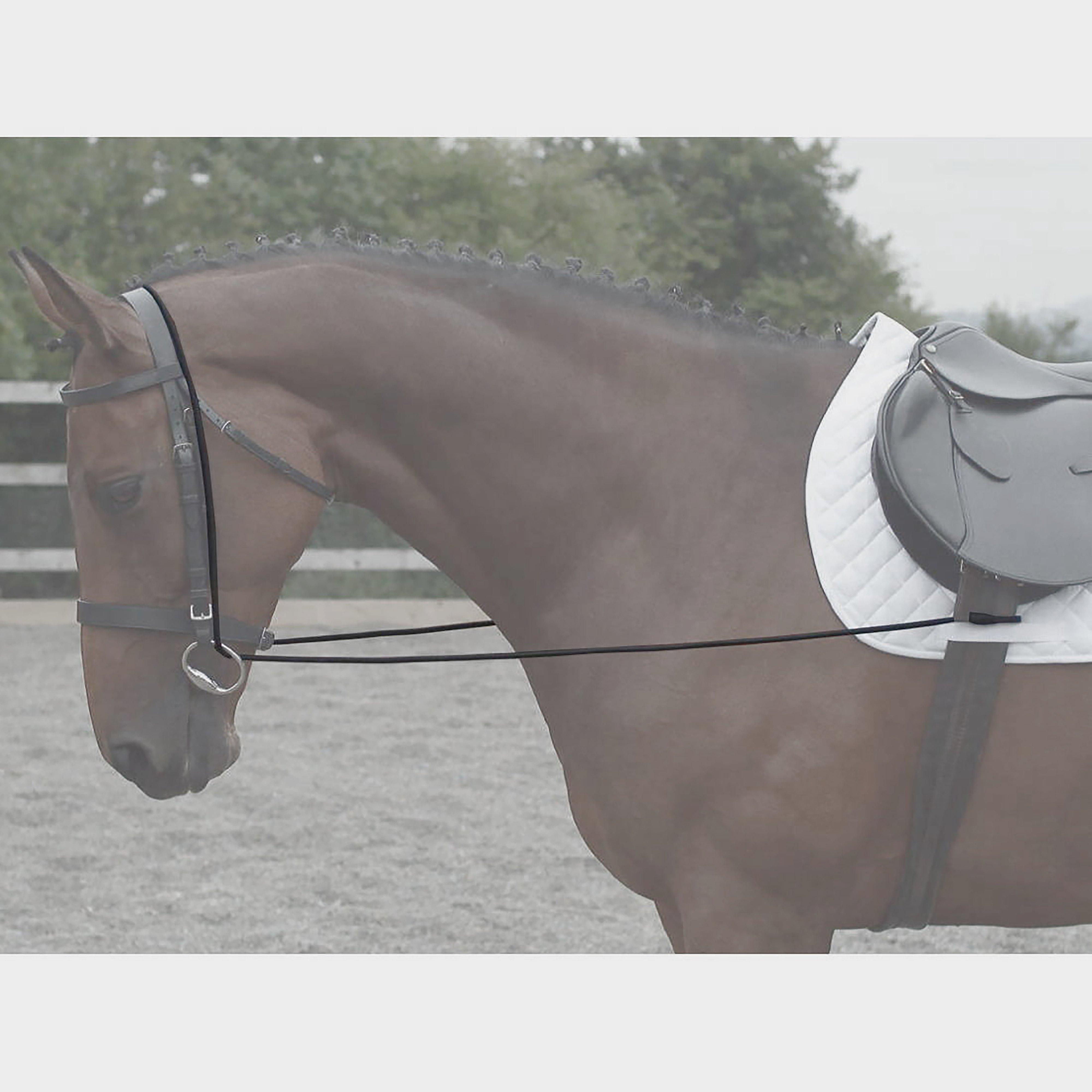 Image of Shires Elastic Bungee Reins, Black