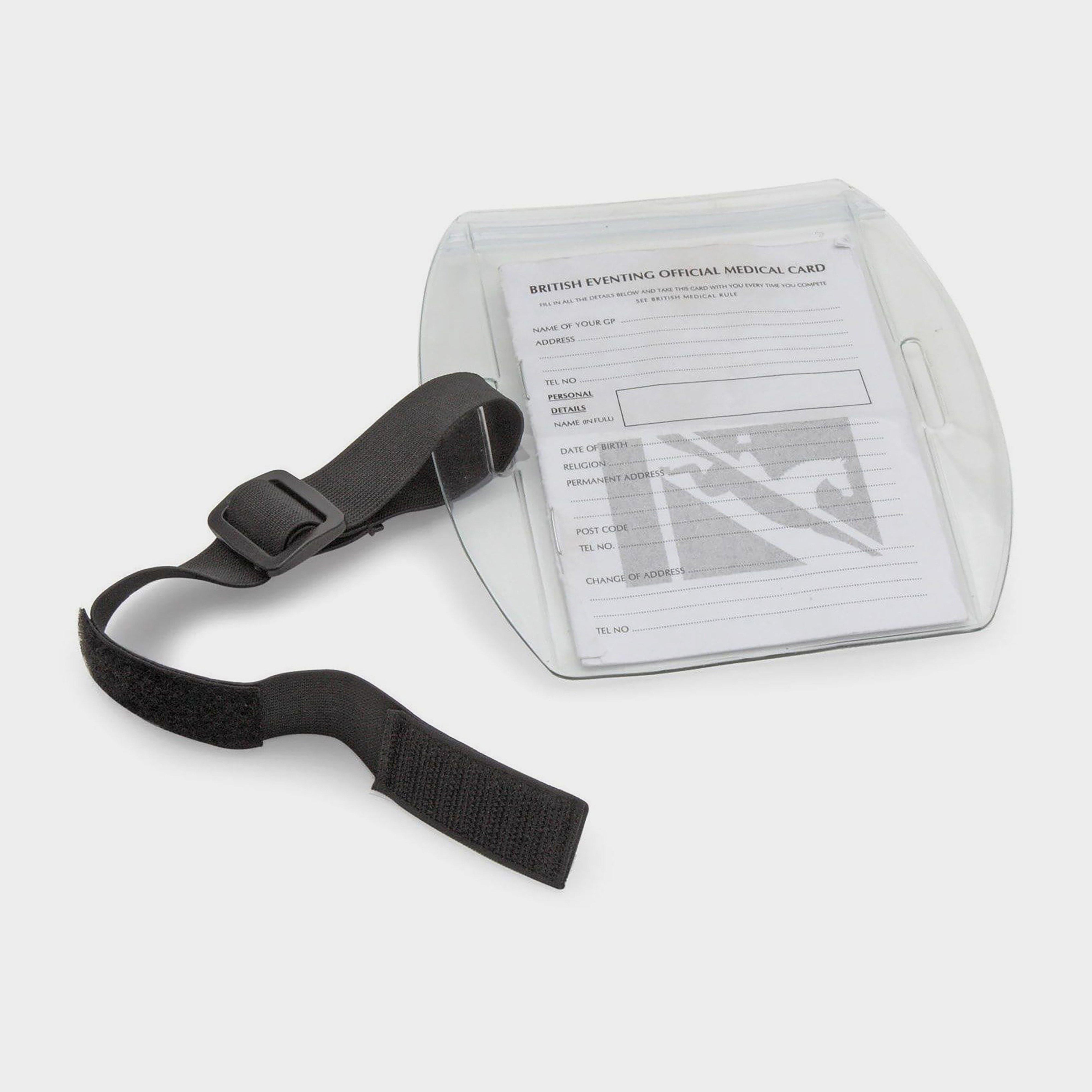 Image of Shires Medical Arm Band & Card Holder, Black