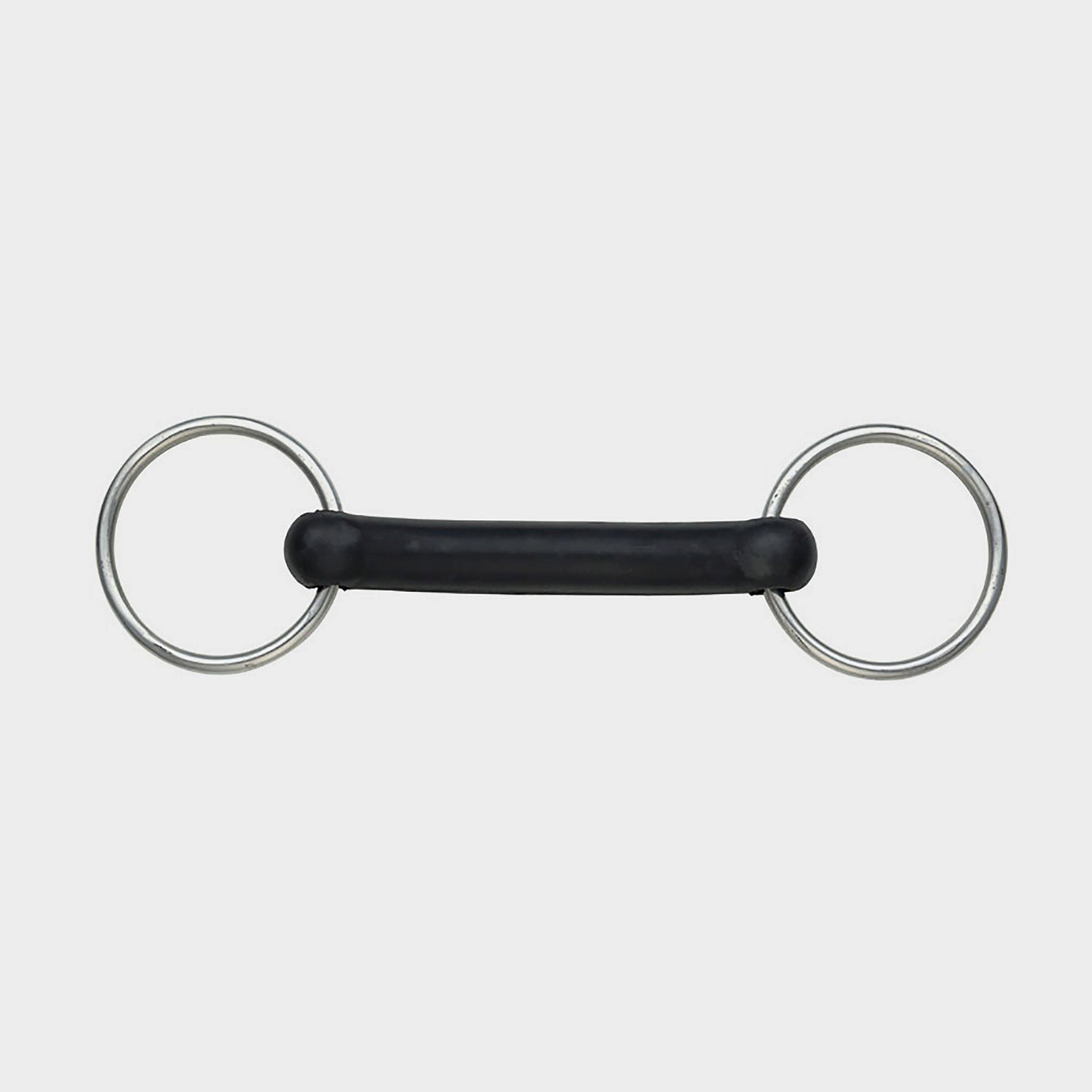 Image of Shires Flexible Rubber Mouth Snaffle, Black