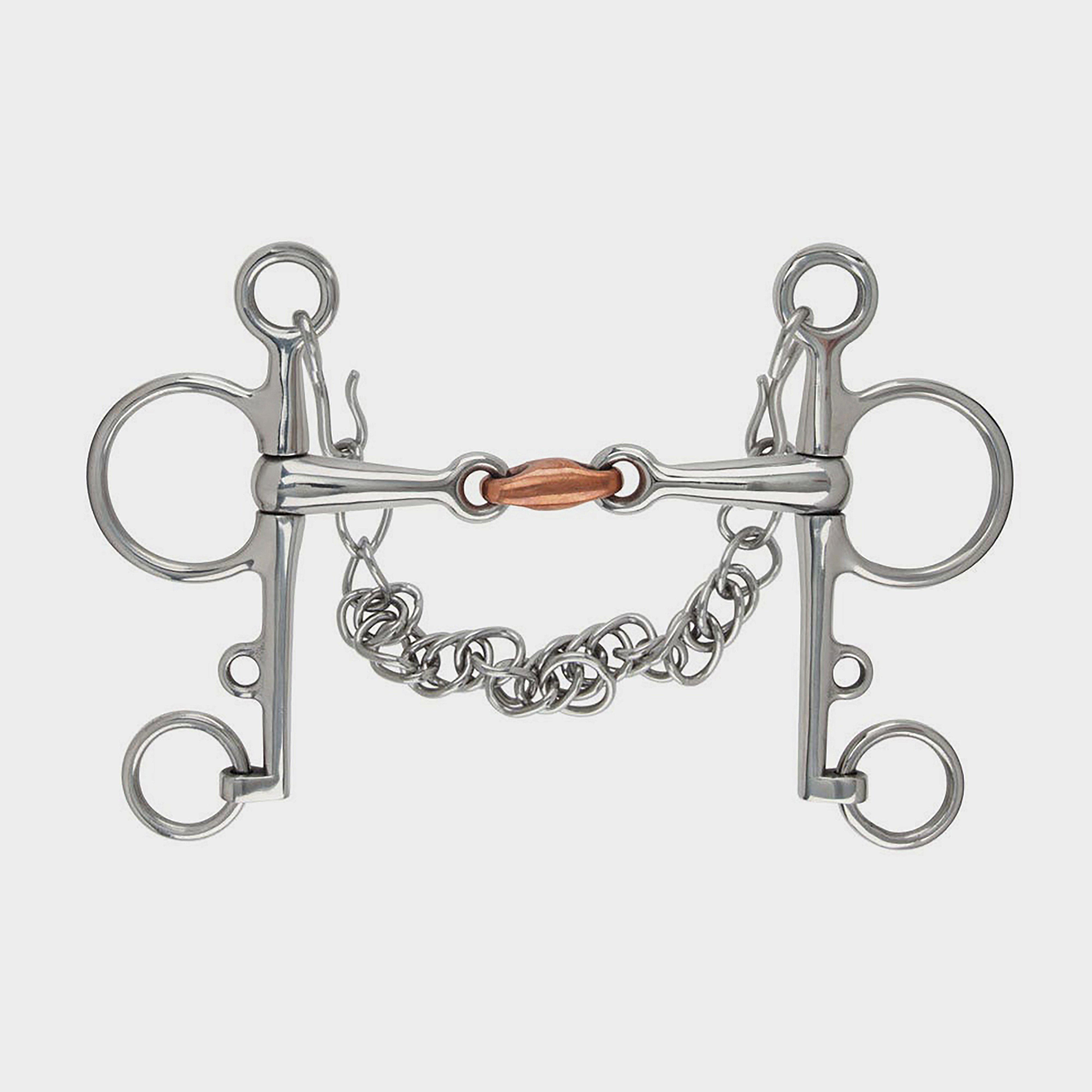 Image of Shires Double Jointed Copper Lozenge Pelham, Silver