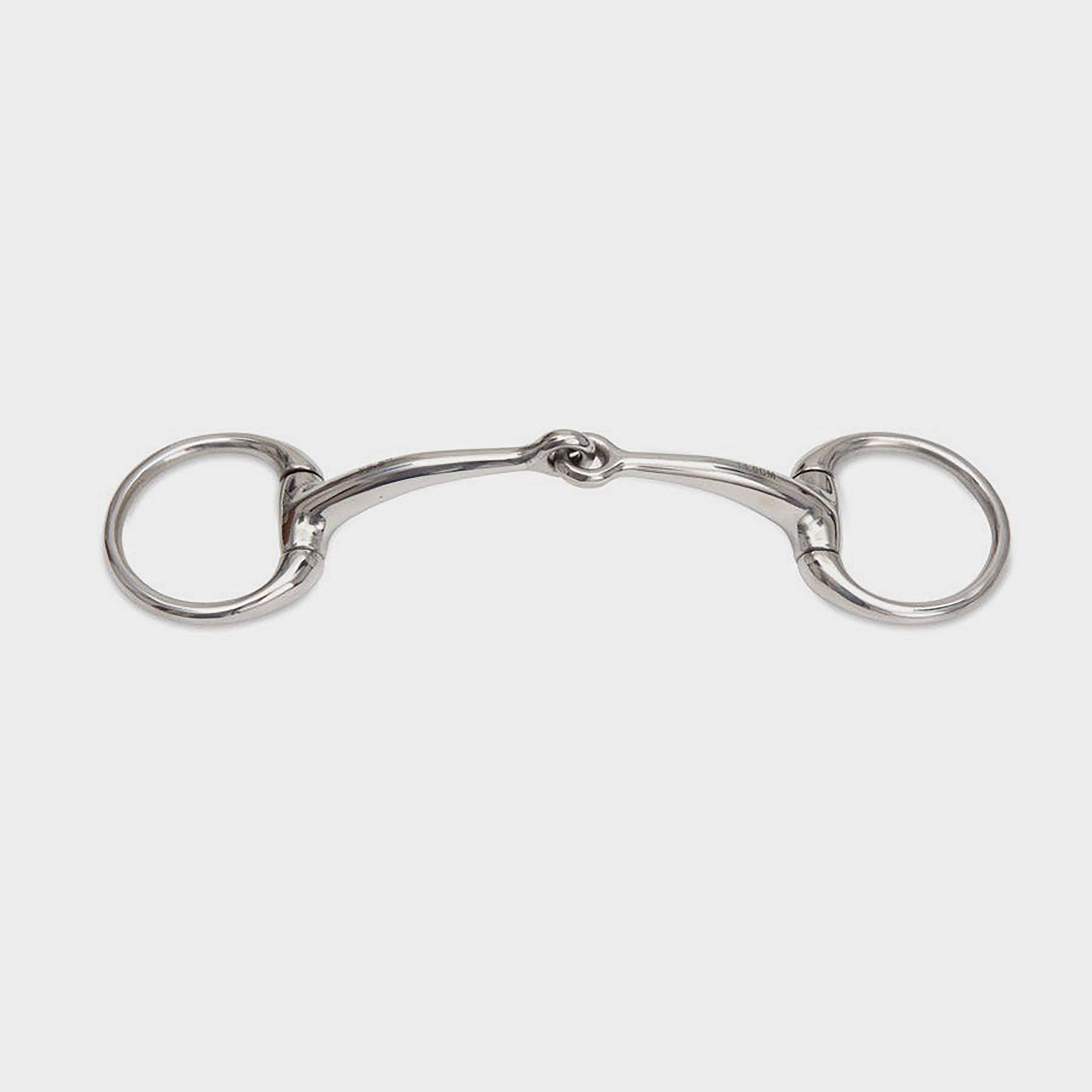 Image of Shires Small Ring Curved Eggbutt Snaffle, Silver