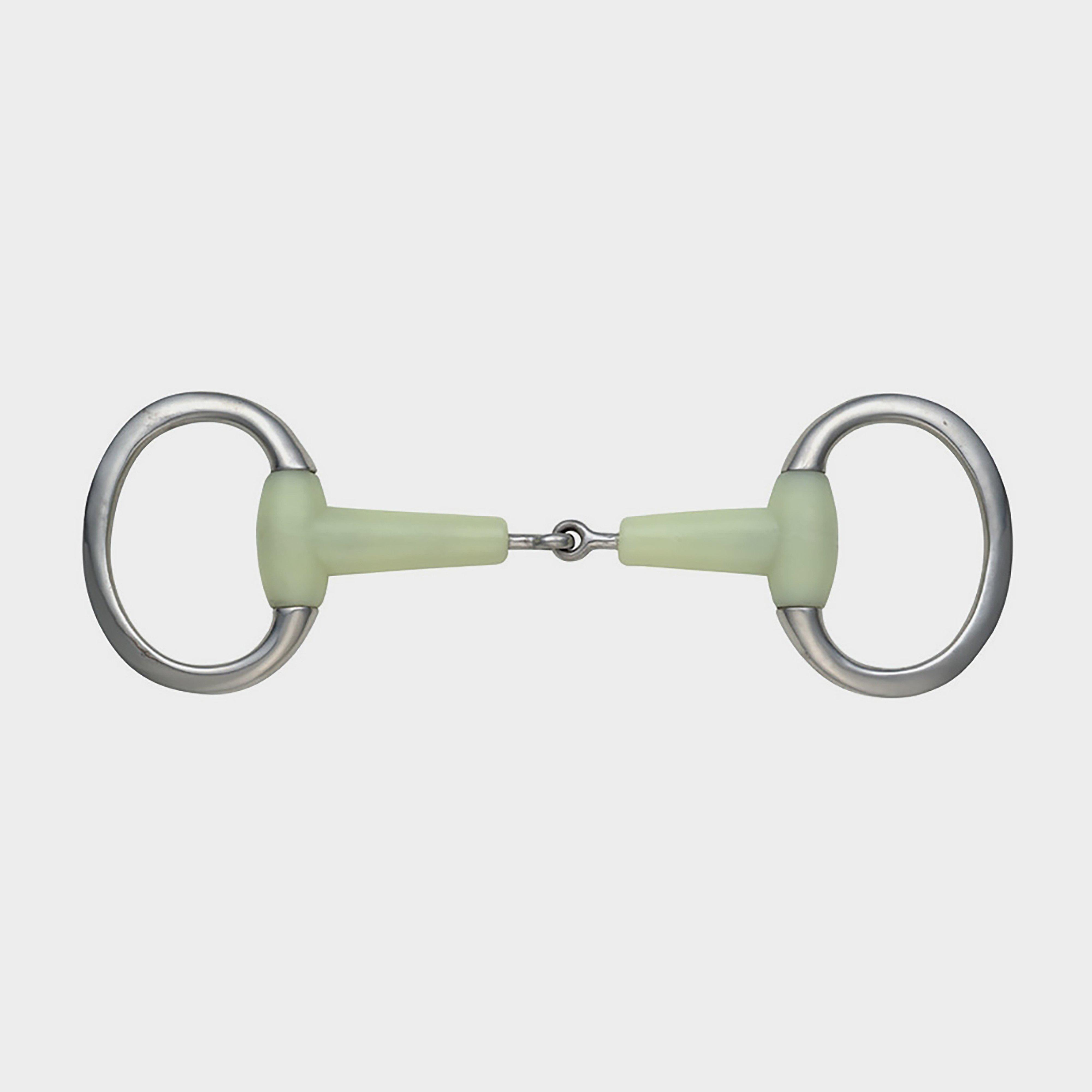 Image of Shires EquiKind Jointed Eggbutt Flat Ring, Silver