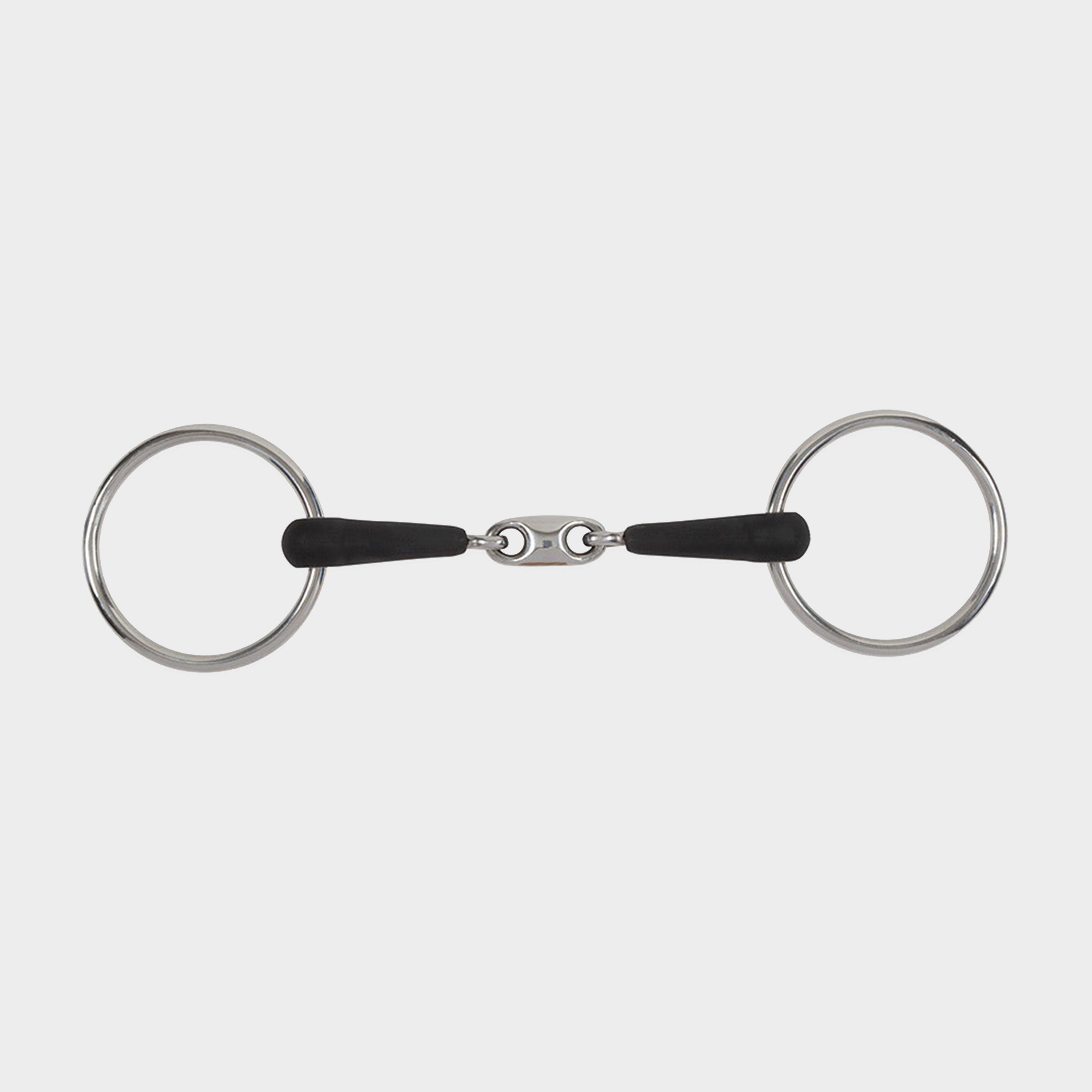 Image of Shires EquiKind+ Loose Ring Peanut Link Bit, Silver