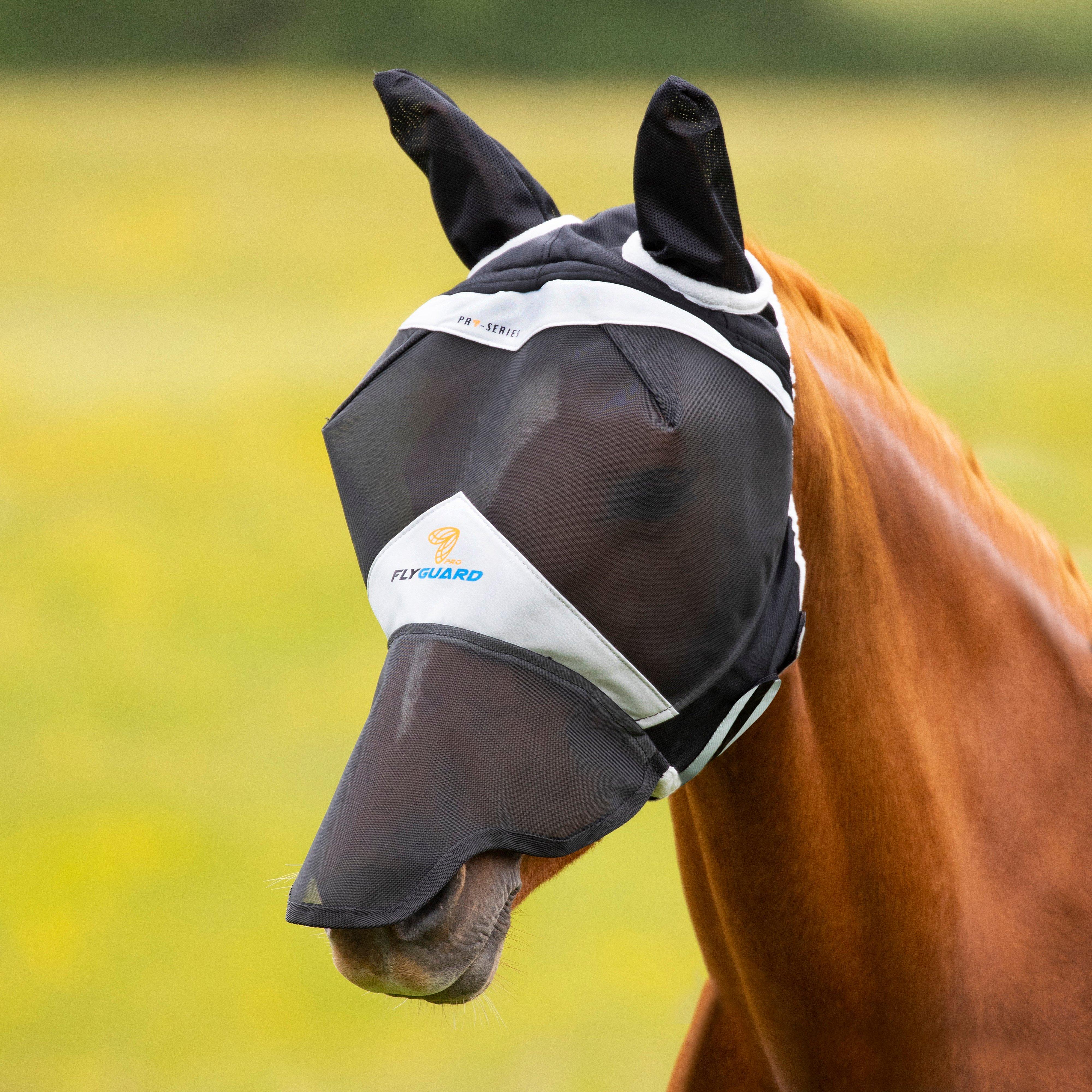 Image of Shires Fly Mask, Black