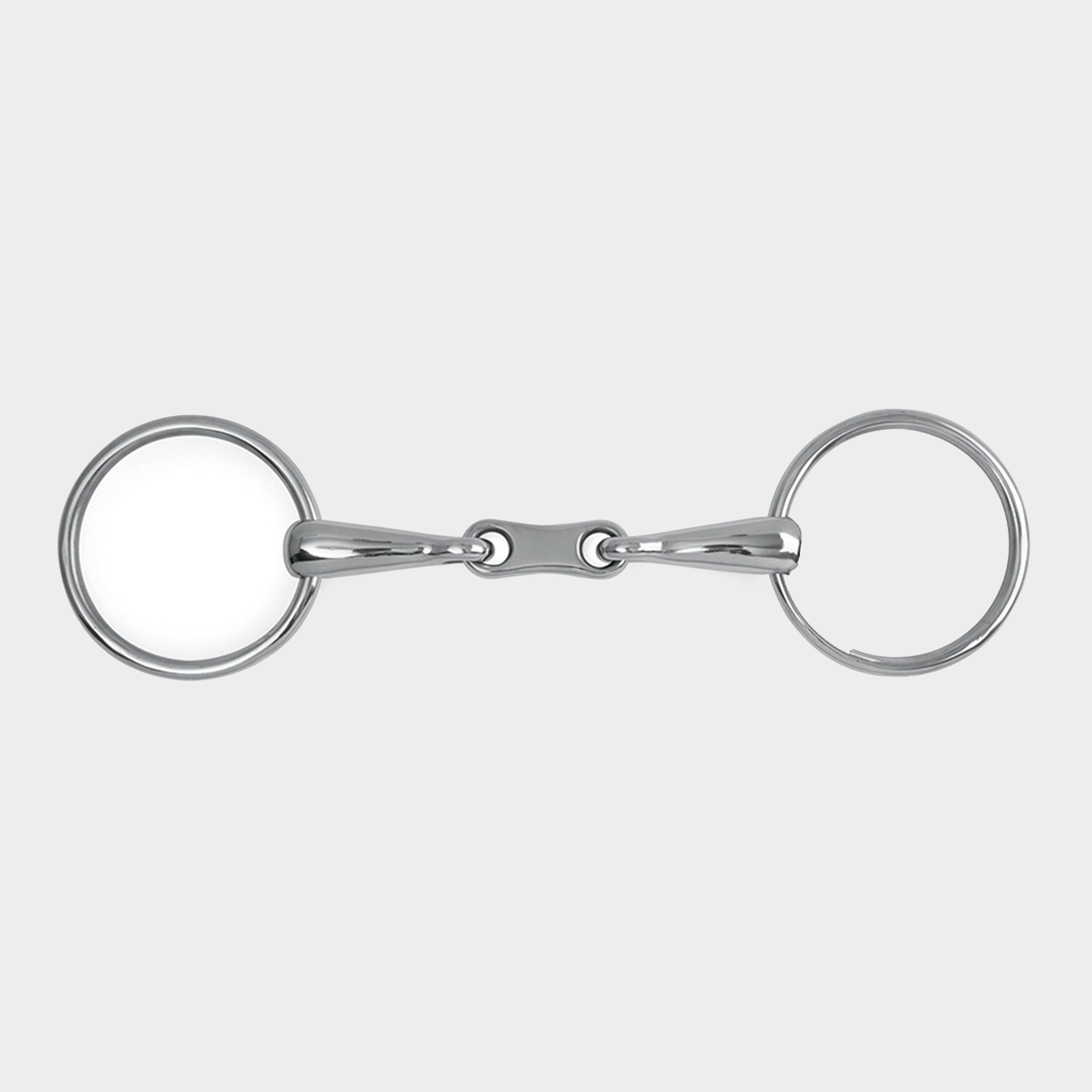 Image of Shires French Link Loose Ring Snaffle, Silver