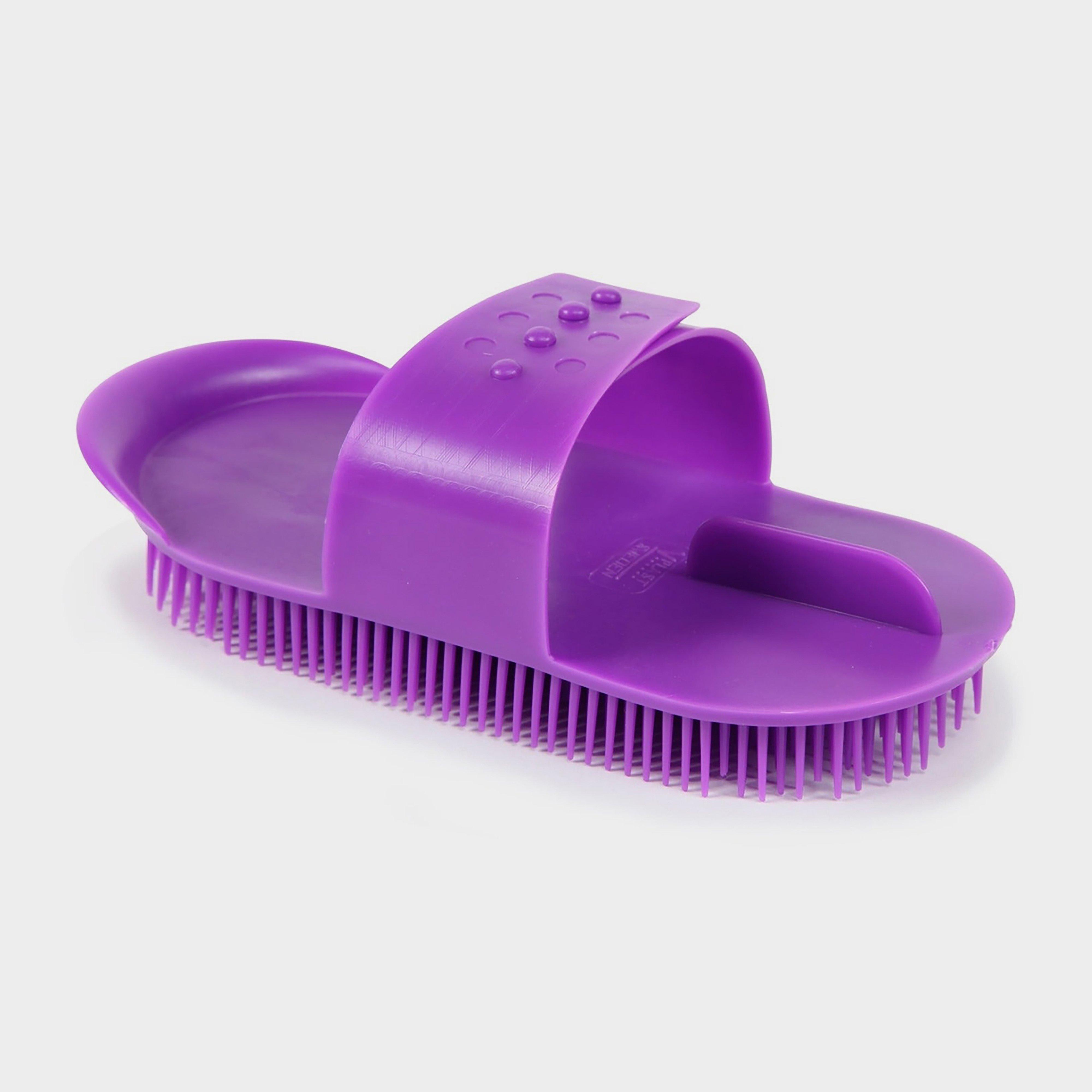 Image of Shires Plastic Curry Comb, Purple