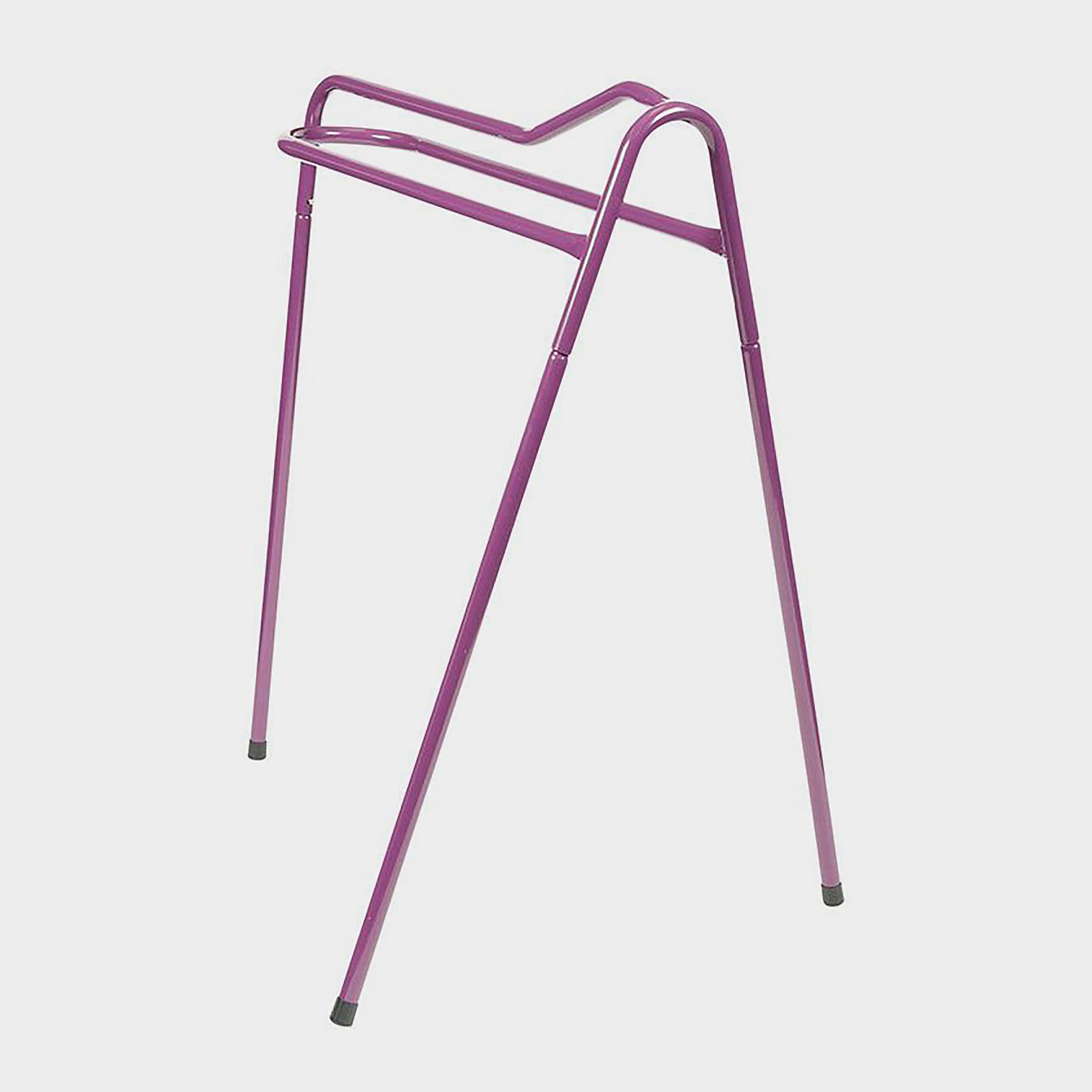 Image of Shires Collapsible Saddle Stand, Purple