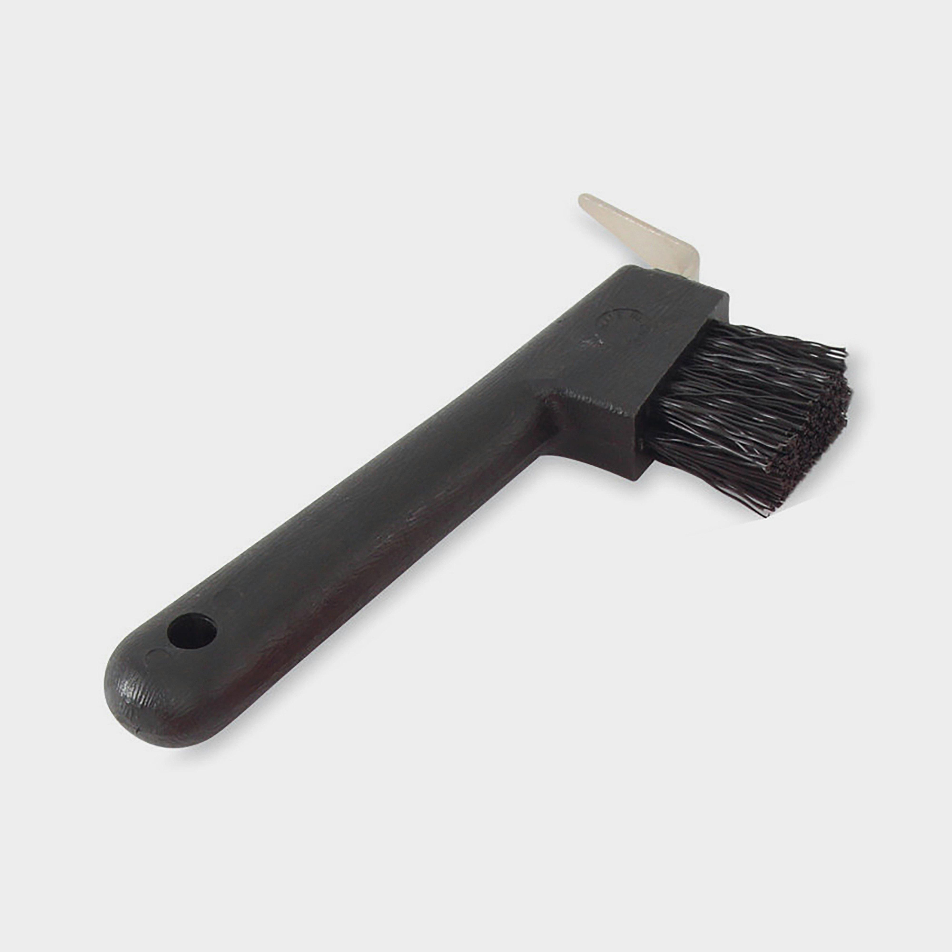 Image of Shires Hoof Pick & Brush Black, Black