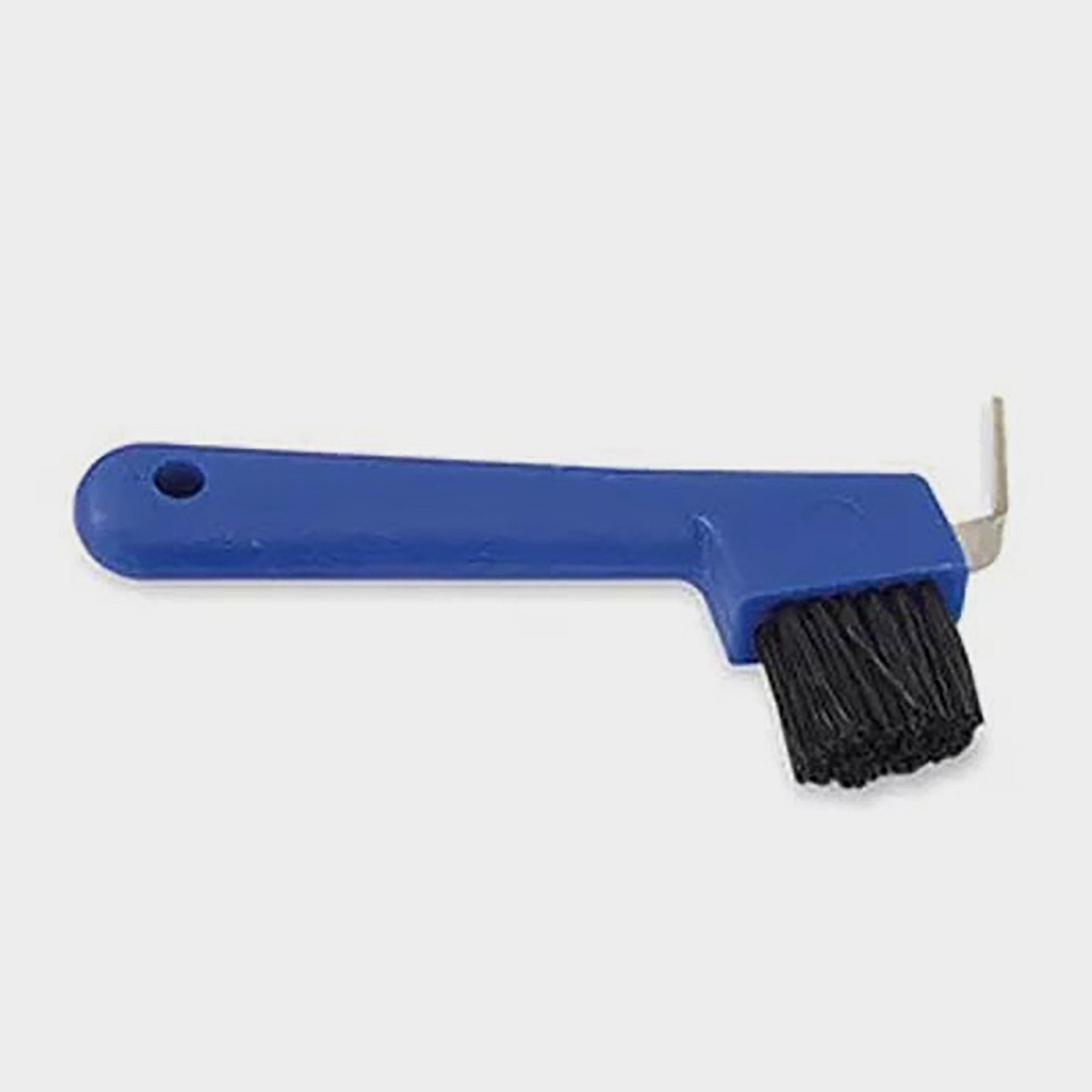 Image of Shires Hoof Pick & Brush Blue, Blue