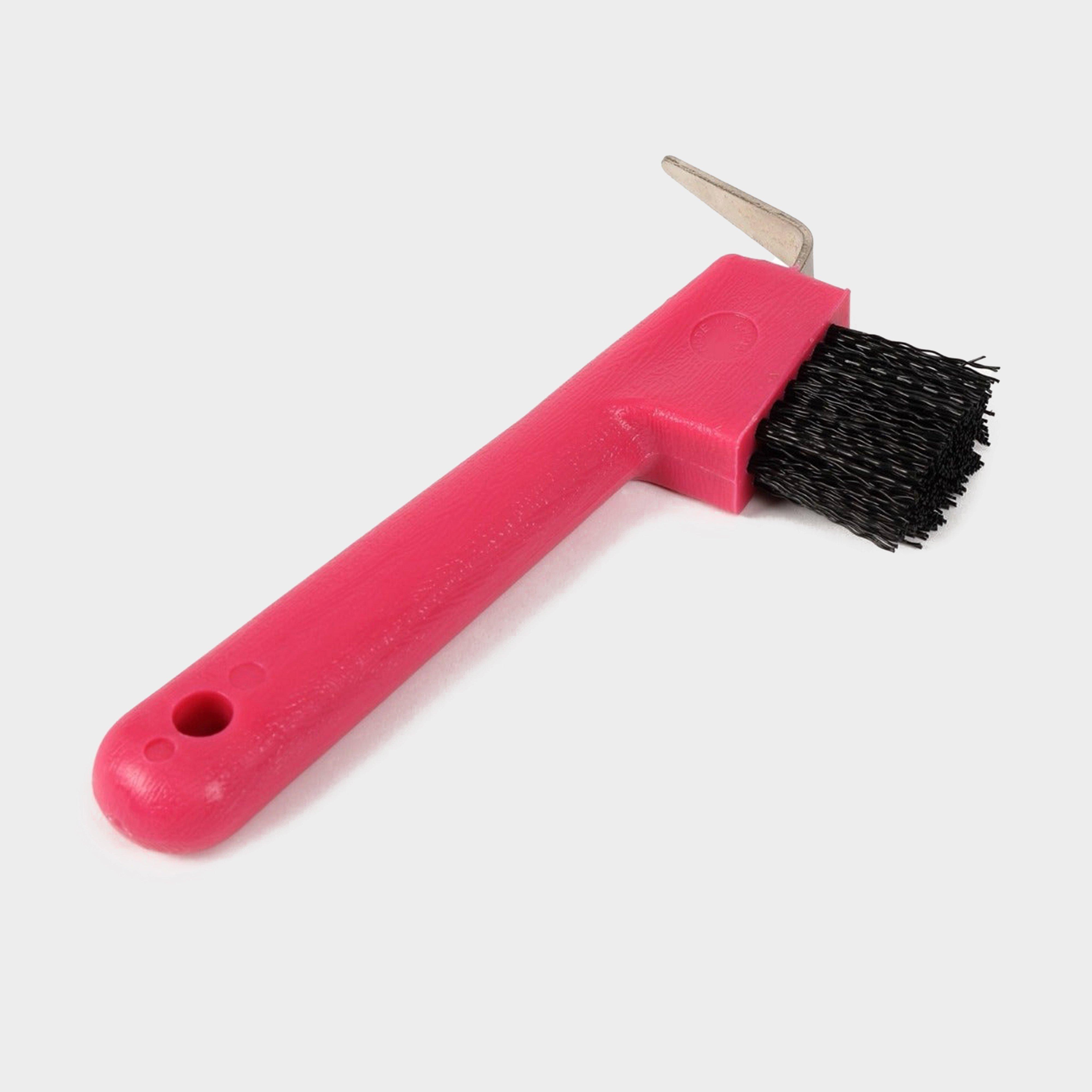 Image of Shires Hoof Pick & Brush Pink, Pink