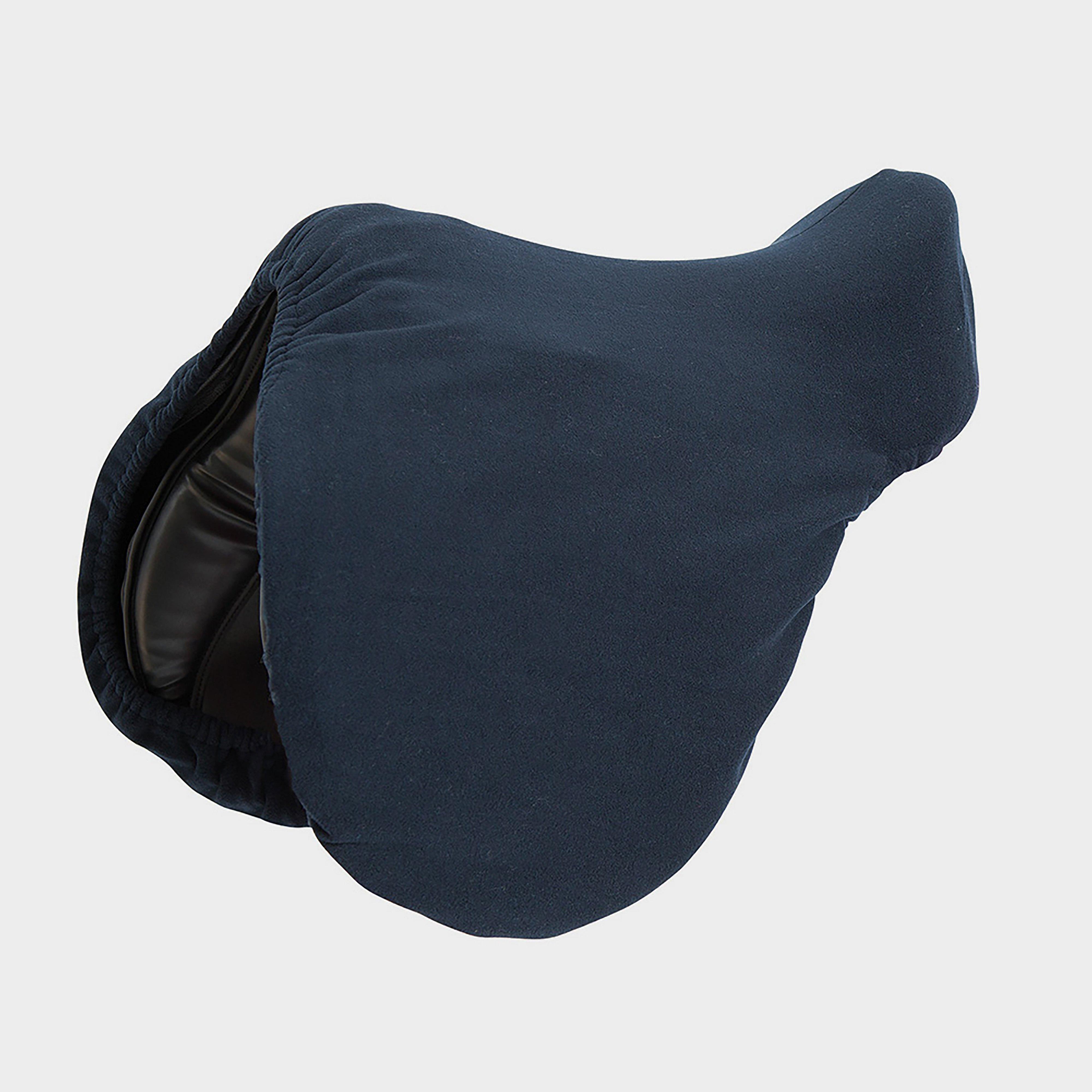 Image of Shires Fleece Saddle Cover Navy, Navy