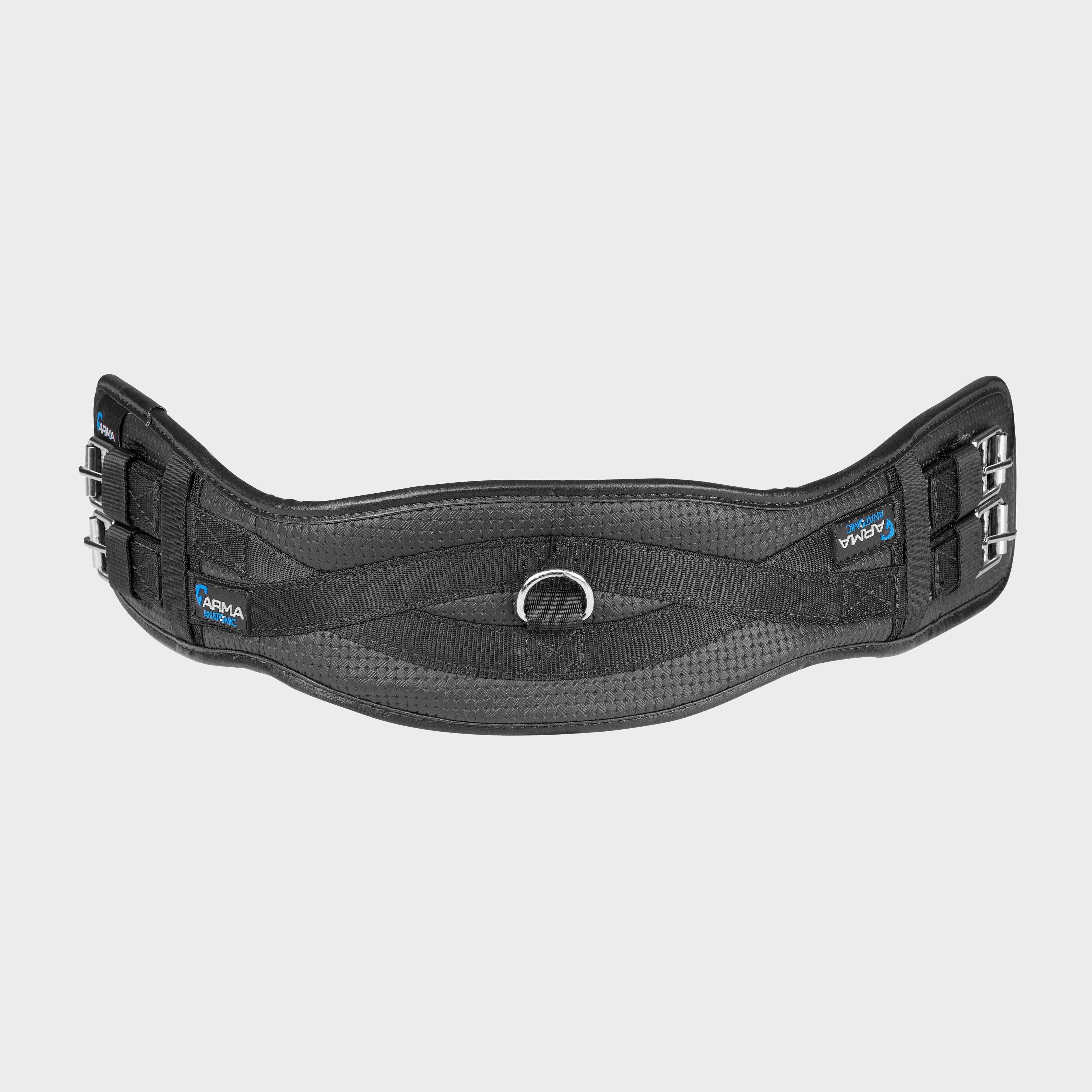  Arma Anti-Chafe Dressage Girth Black, Black