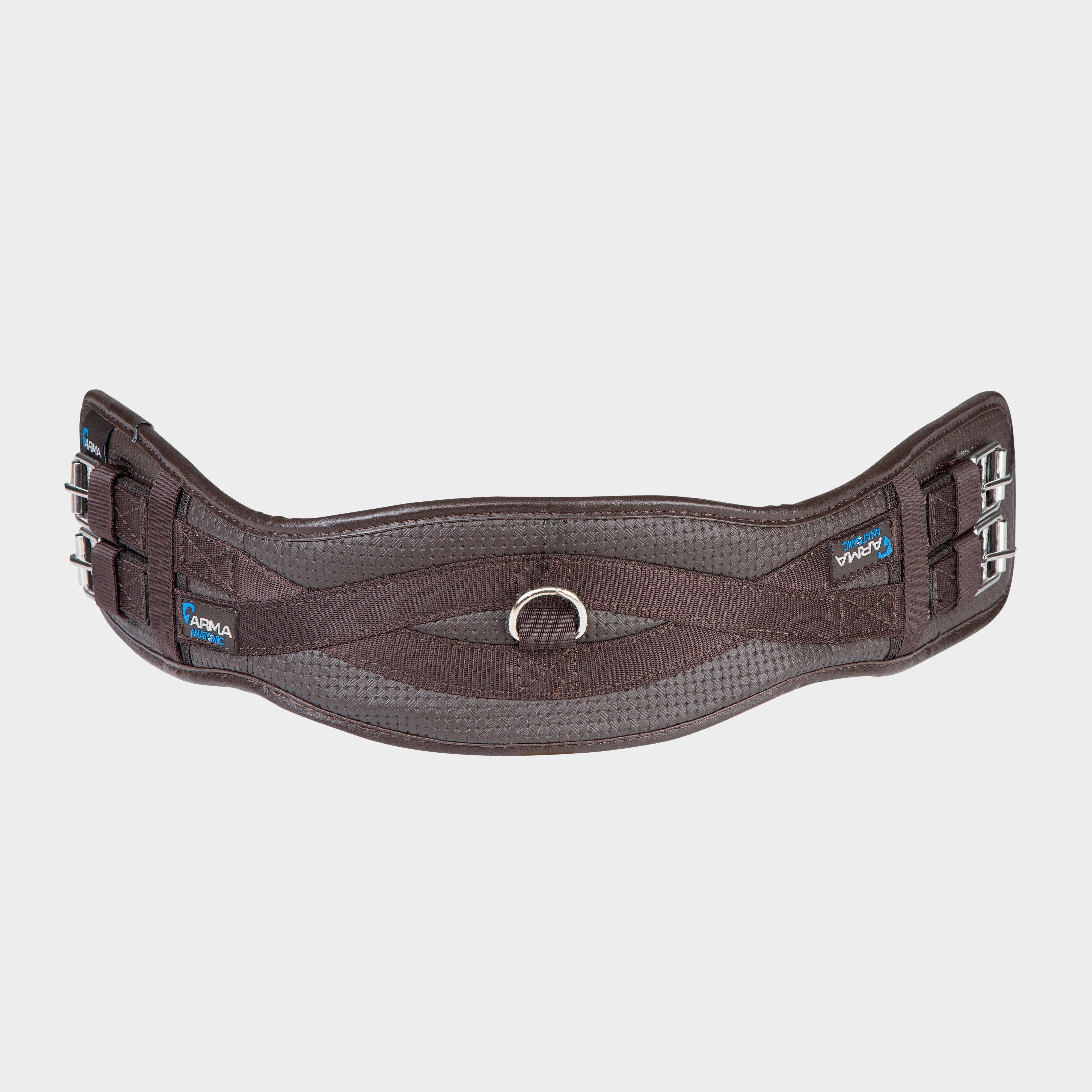 Image of Arma Anti-Chafe Dressage Girth Brown, Brown