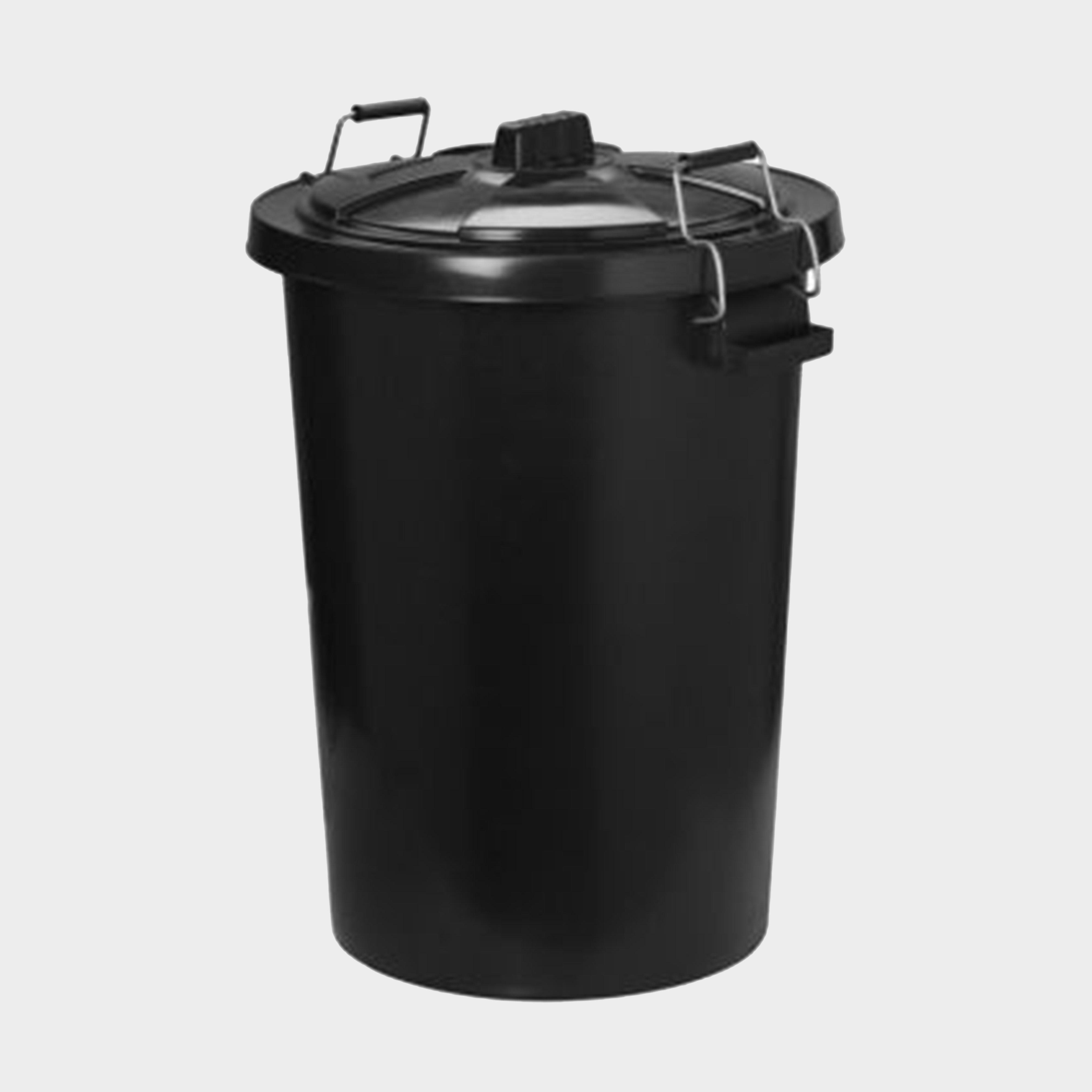 Image of ProStable Dustbin with Locking Lid, Black