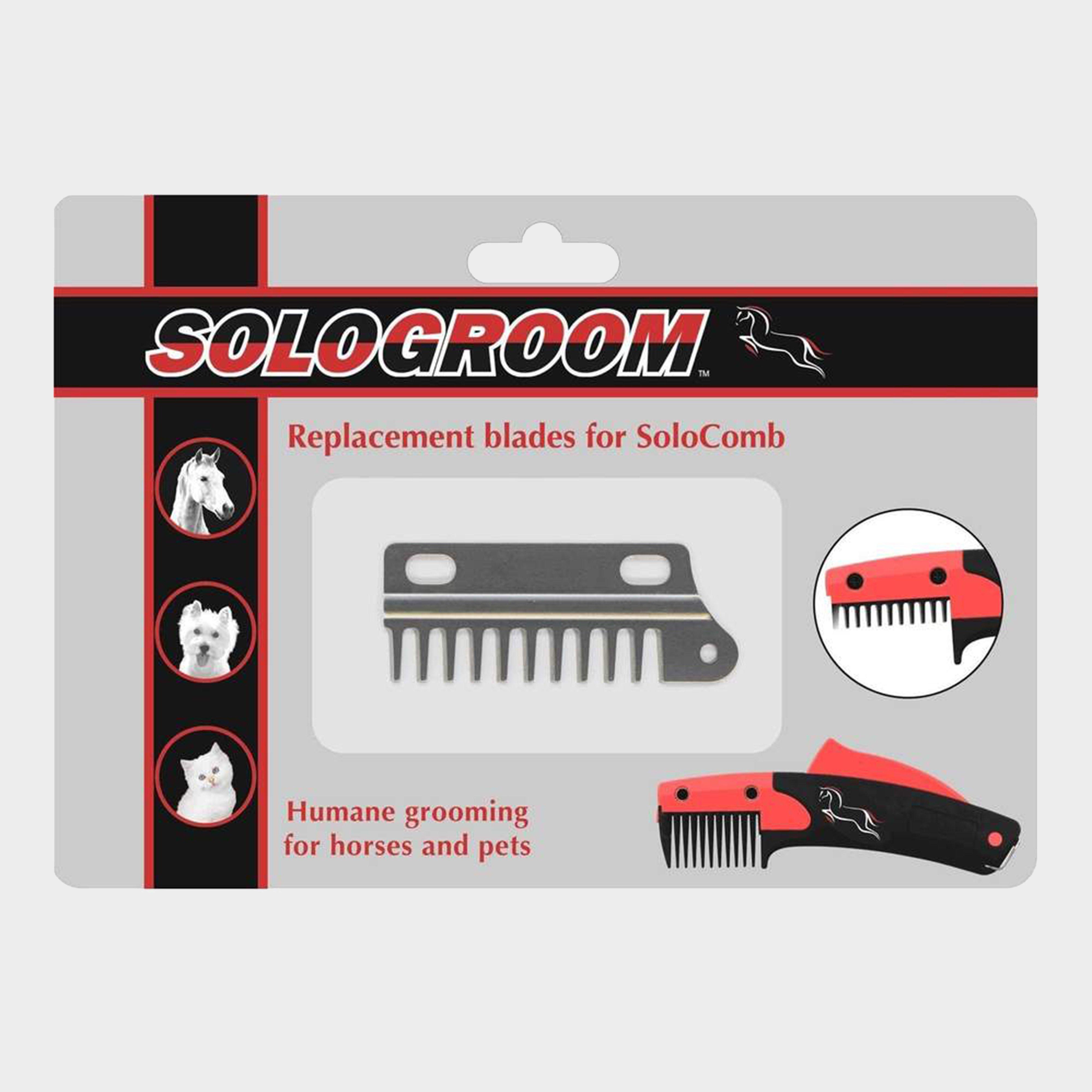 Image of SoloGroom SoloComb Replacement Blades, Black