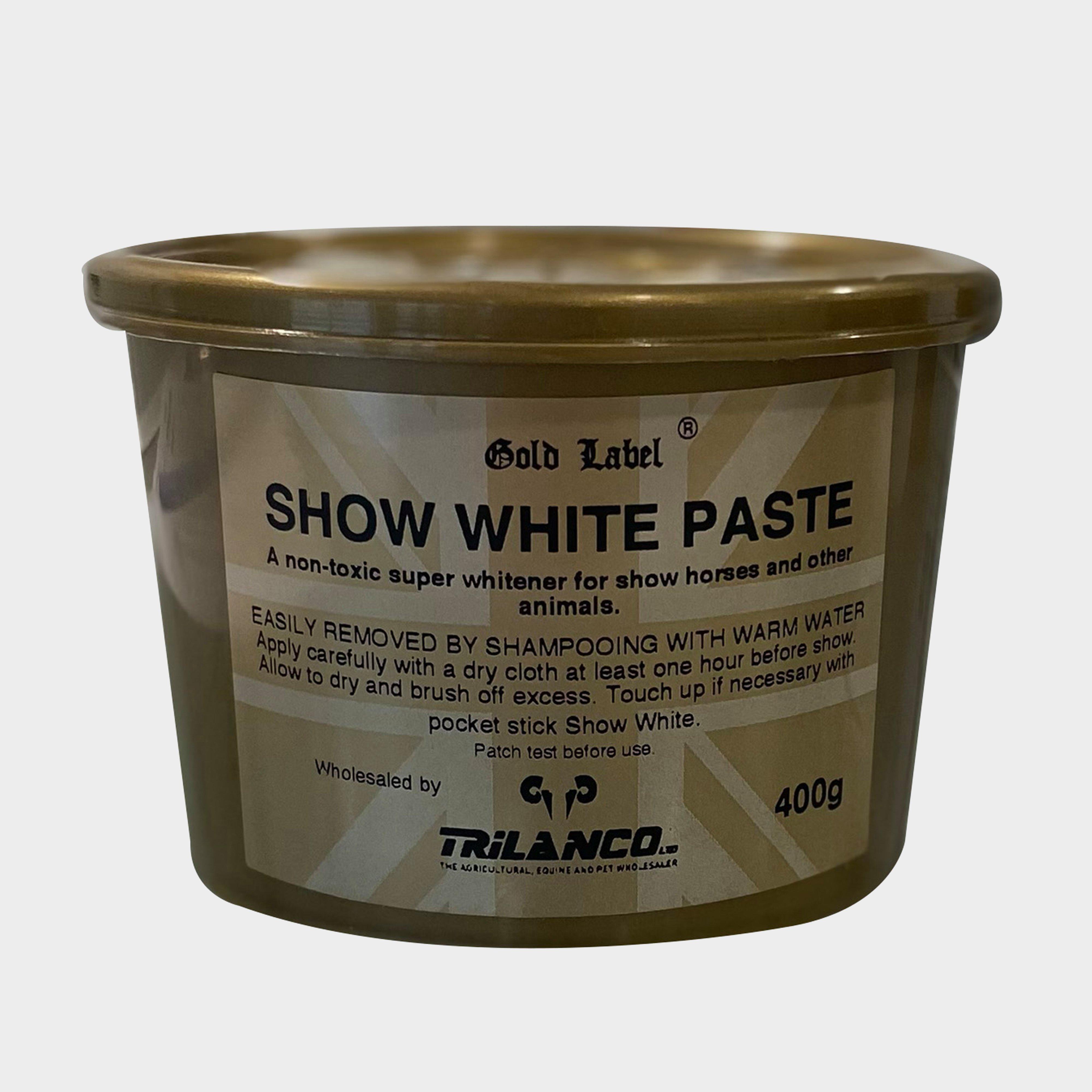 Image of Gold Label Show White Paste, White