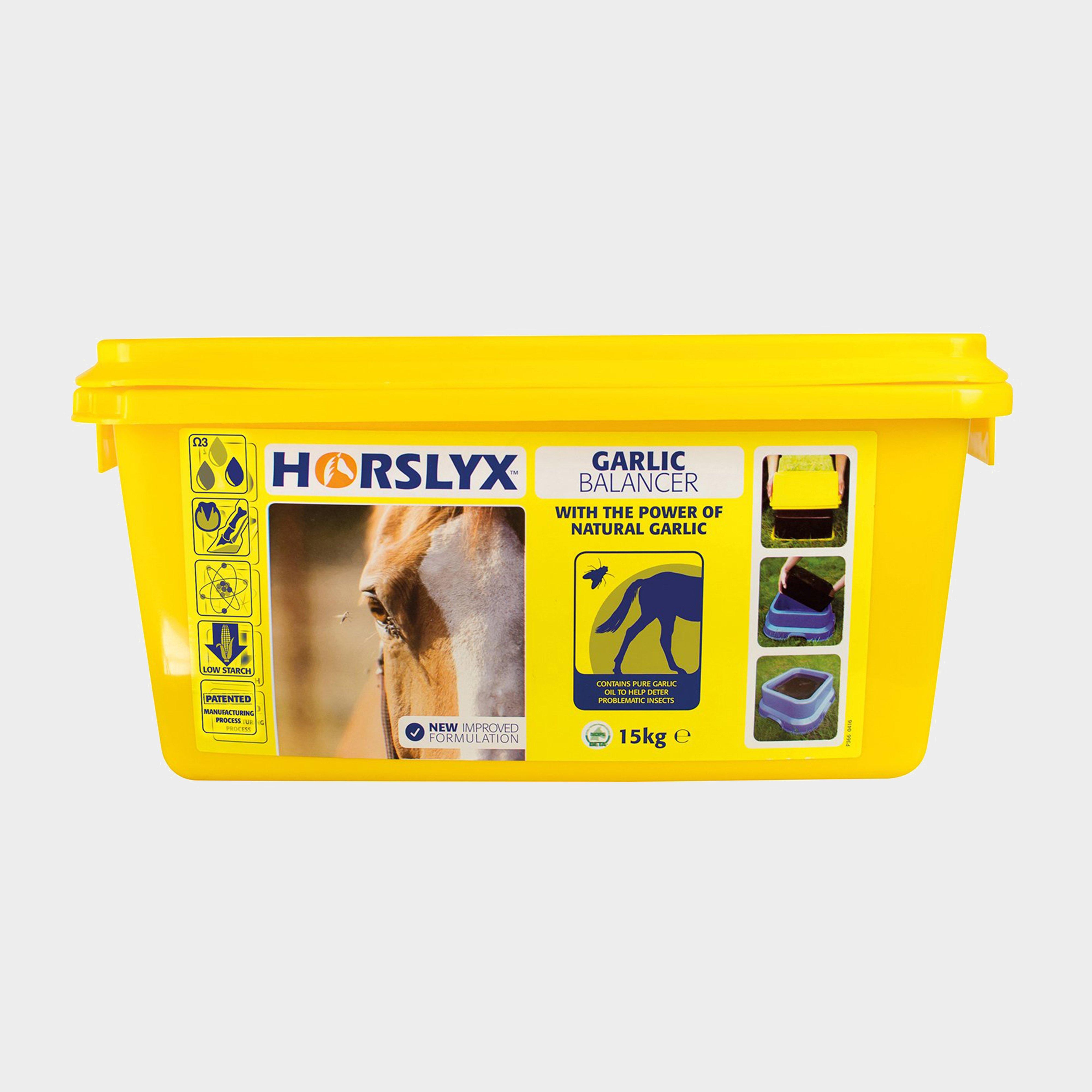 Image of Horslyx Garlic 15kg Refill, Yellow