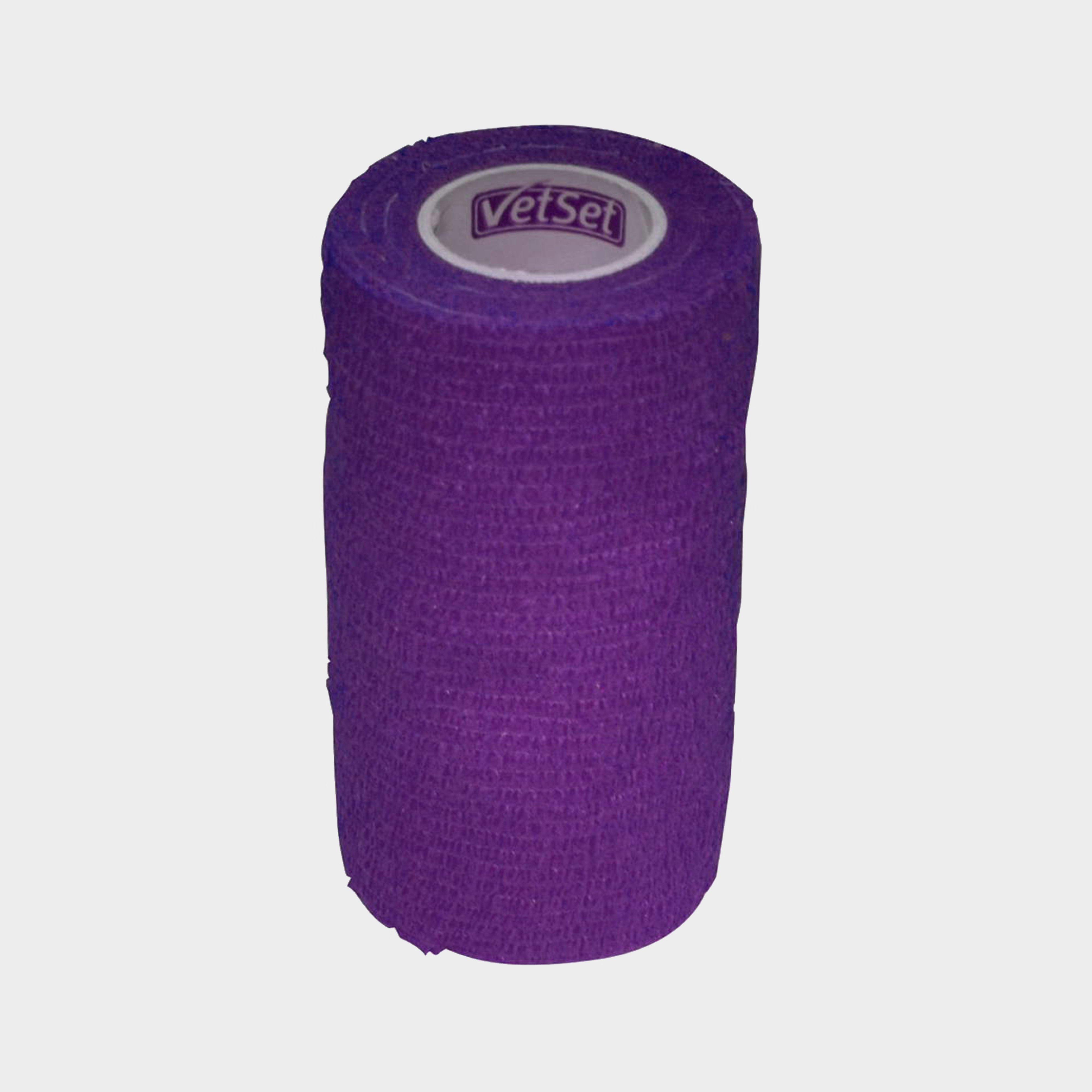 Image of VetSet Wraptec Cohesive Bandage, Purple