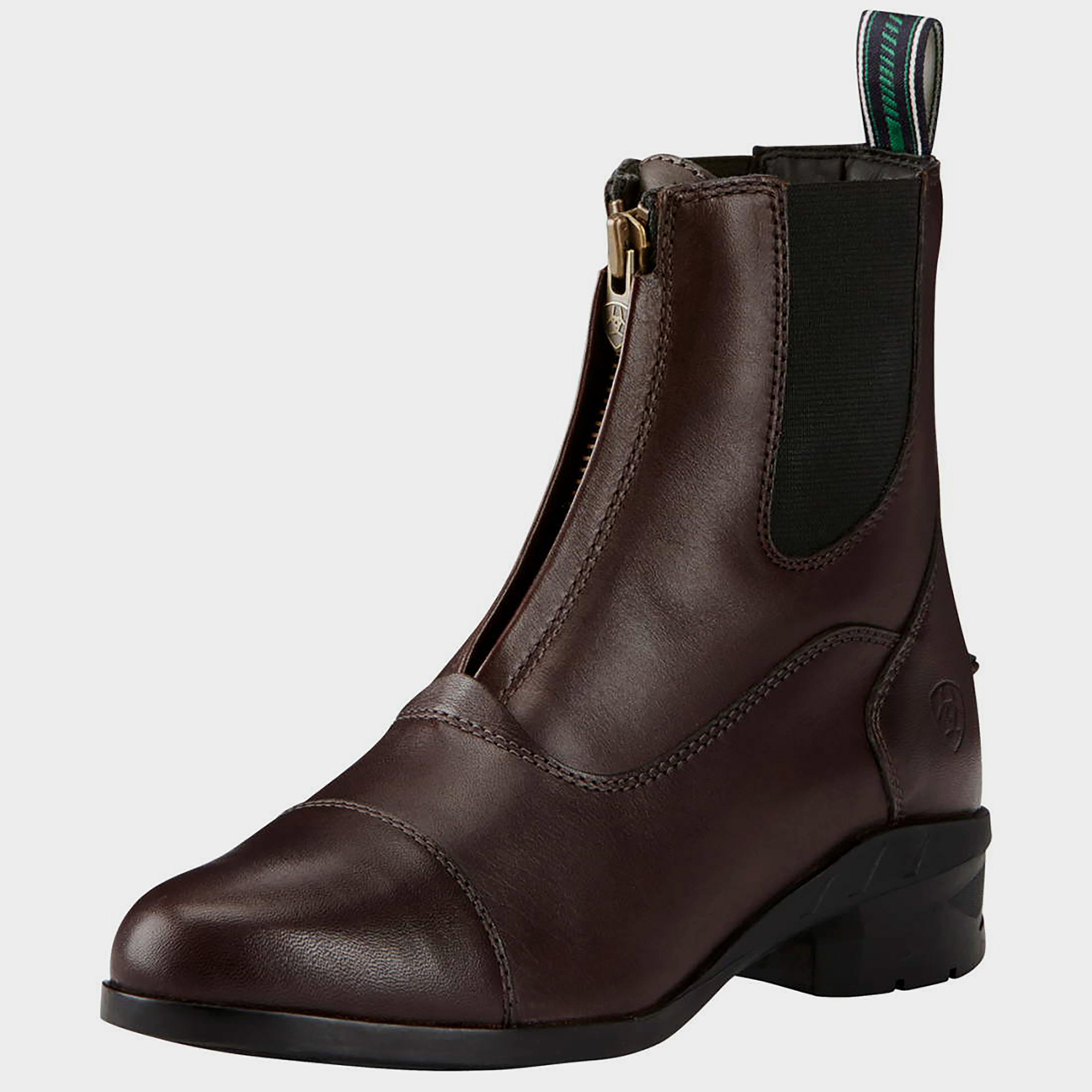 Image of Ariat Womens Heritage IV Zip Paddock Boots, Brown