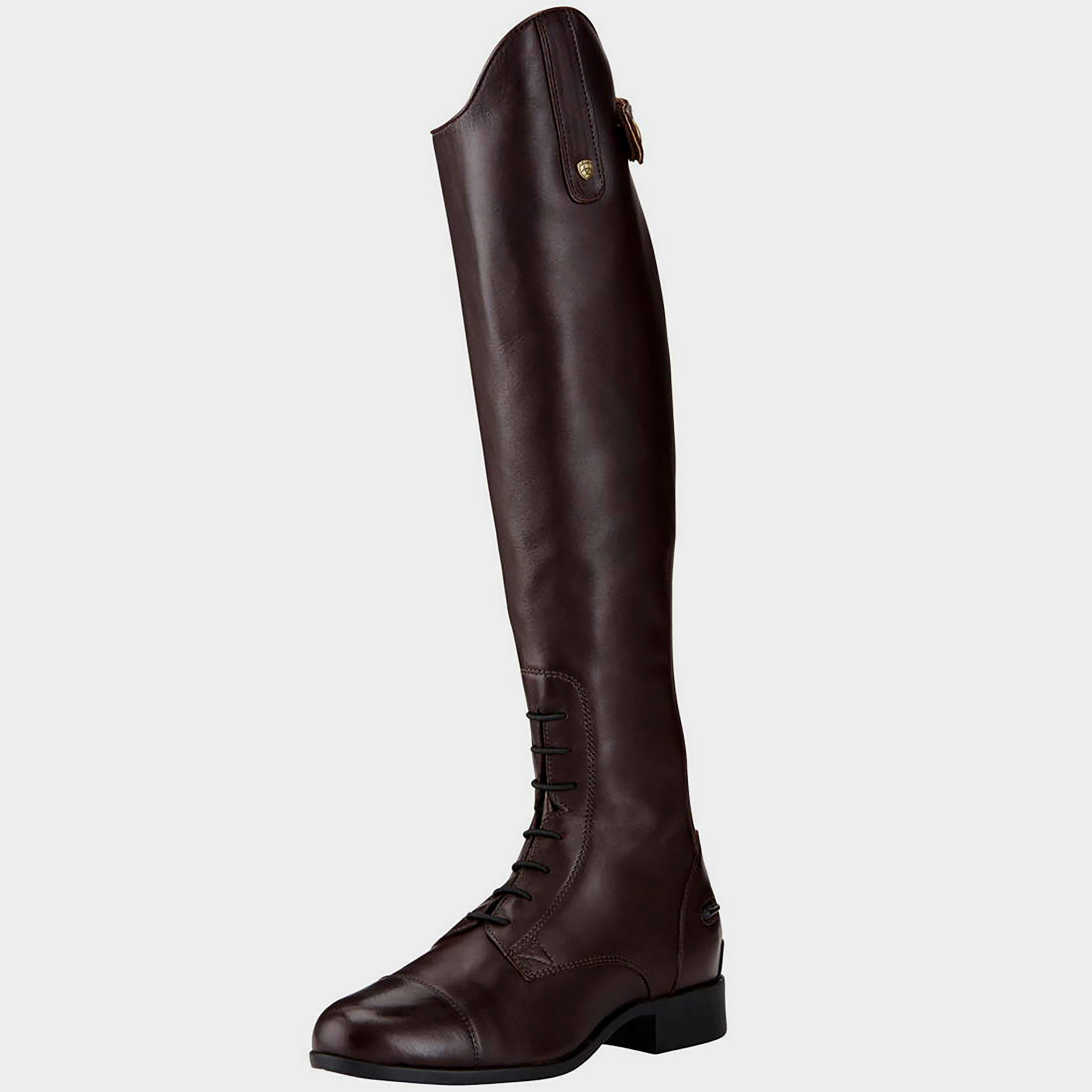 Image of Ariat Womens Heritage Contour II Field Zip Riding Boots, Brown