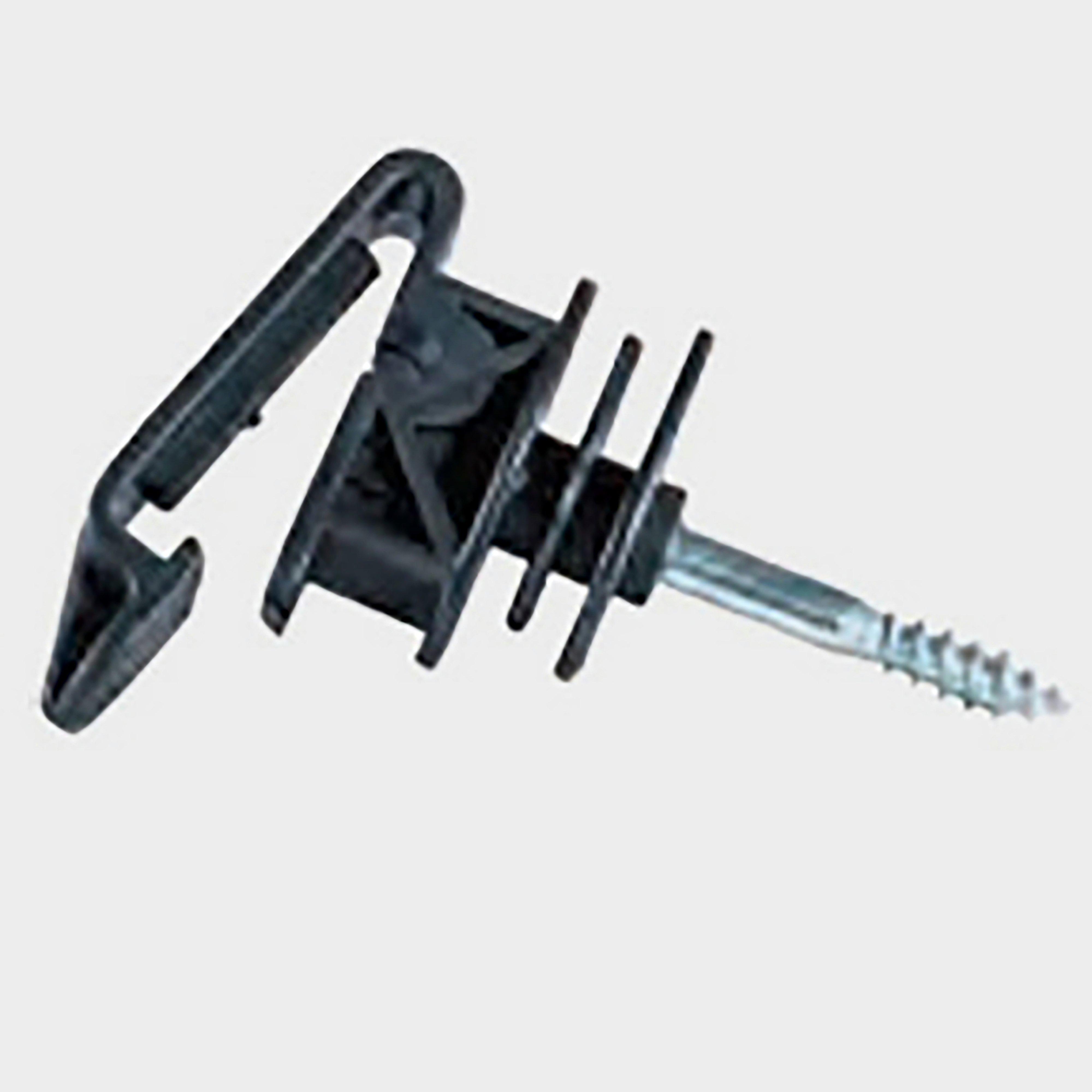 Image of Fenceman Insulator Short Screw 40mm, Black
