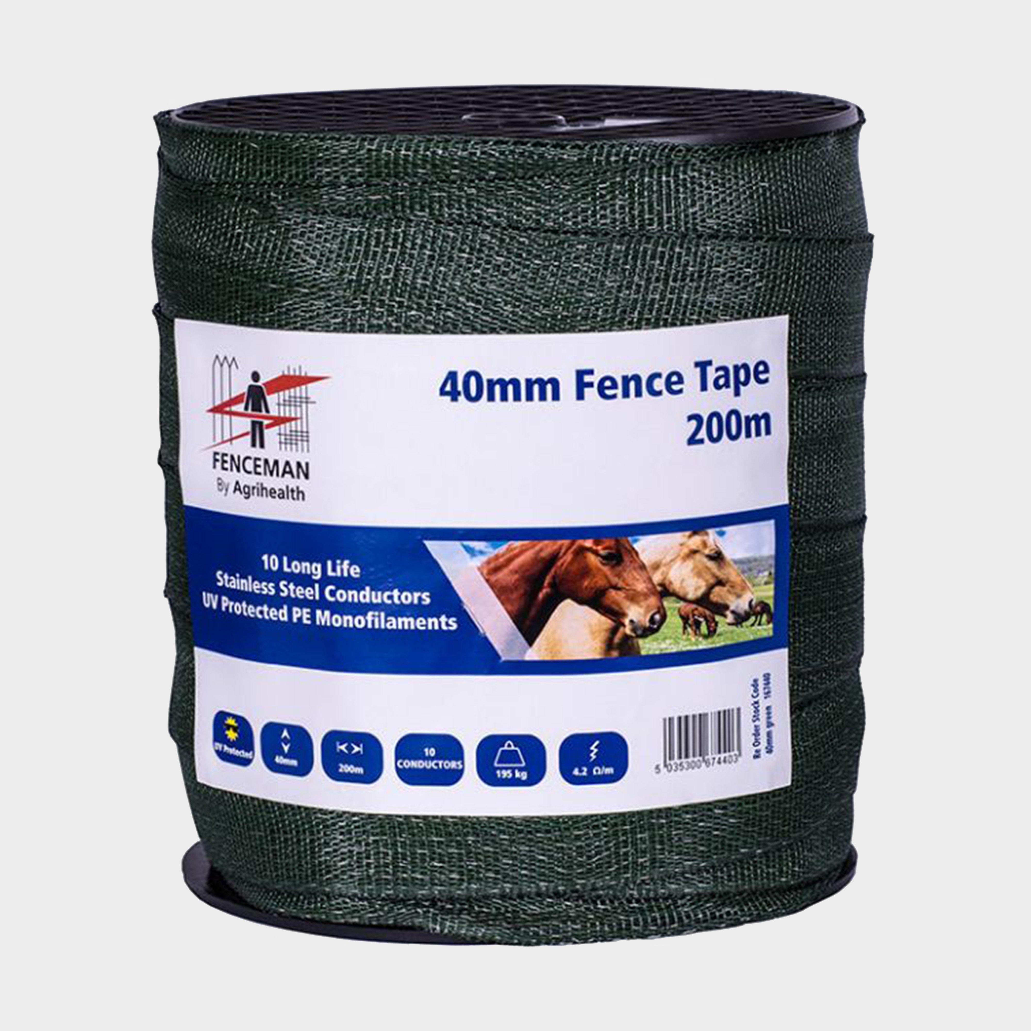 Image of Fenceman Tape Green 40mm/200m, Green