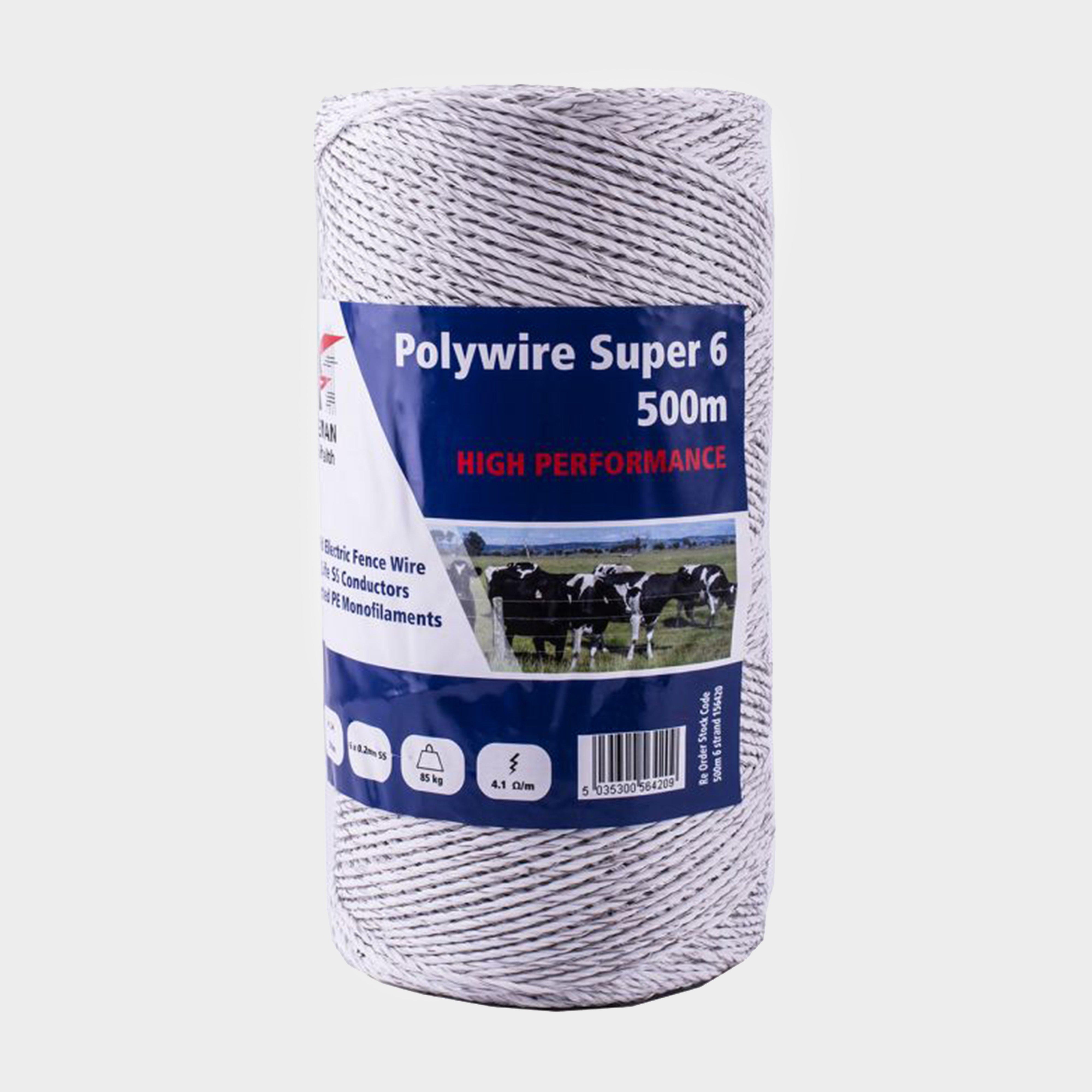 Image of Fenceman Polywire 6 Strand 500m, Silver