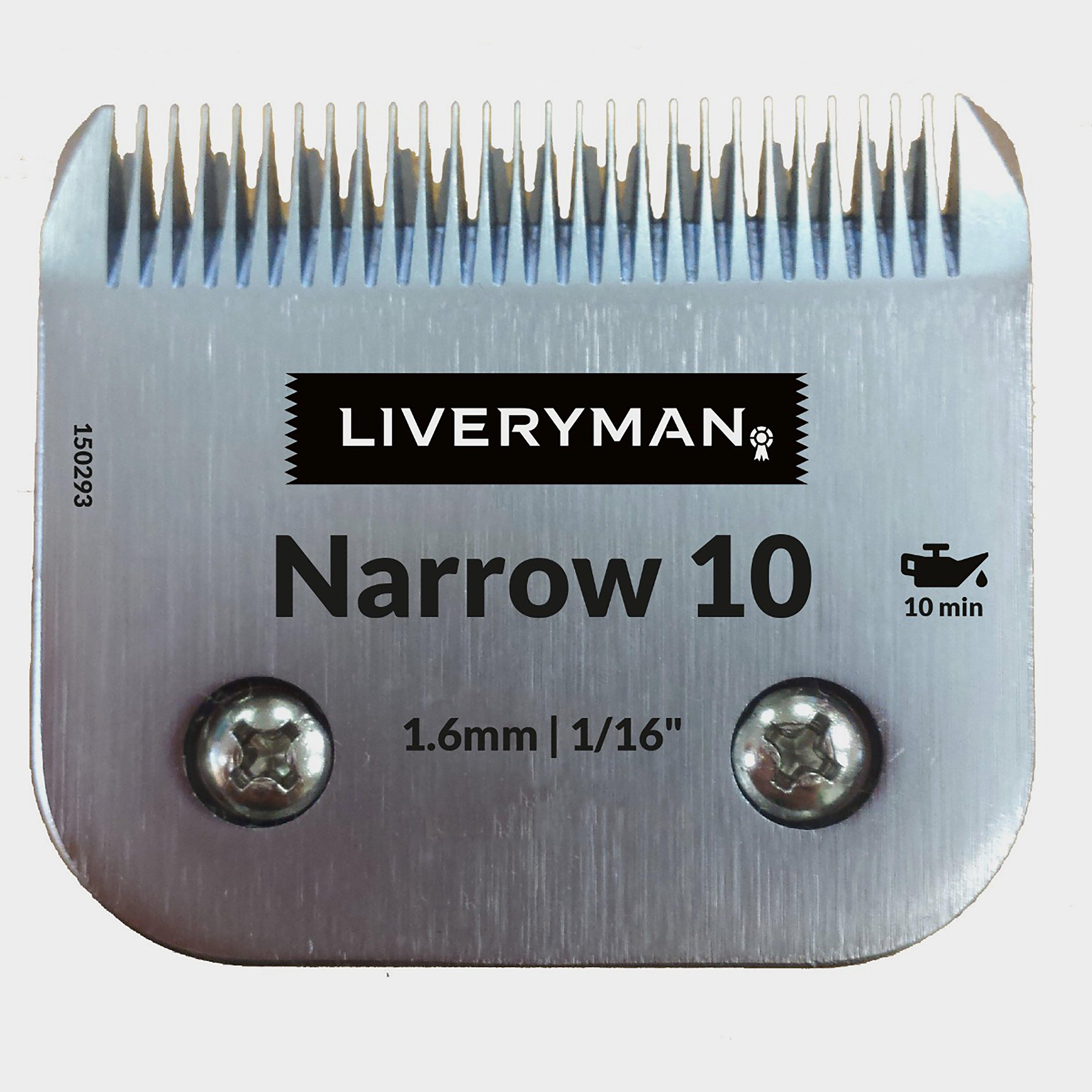 Image of Liveryman Harmony Narrow 10 Blade (1.6mm), Silver