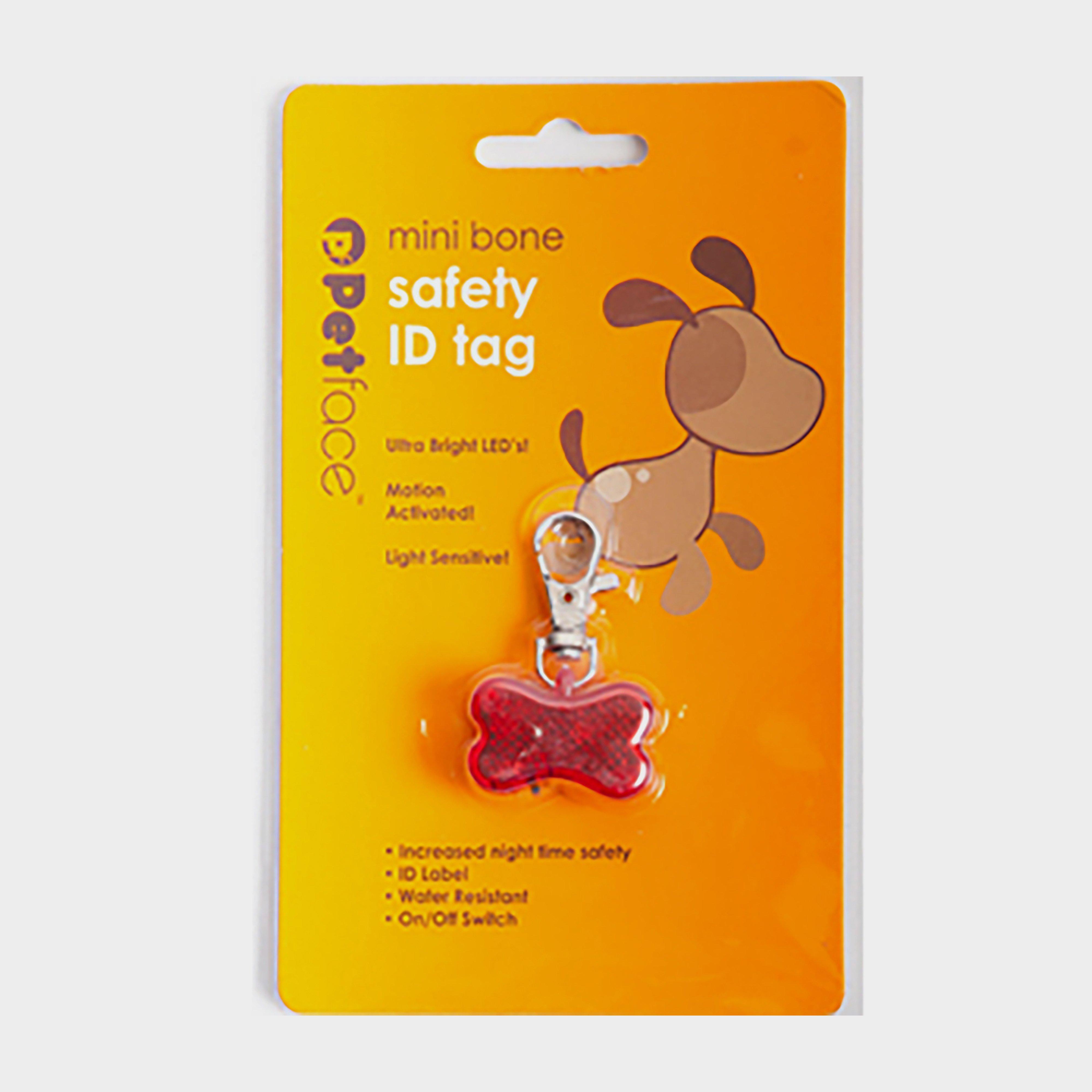 Photos - Dog Cosmetic BONE Petface Outdoor Paws  ID Safety Tag, Red 